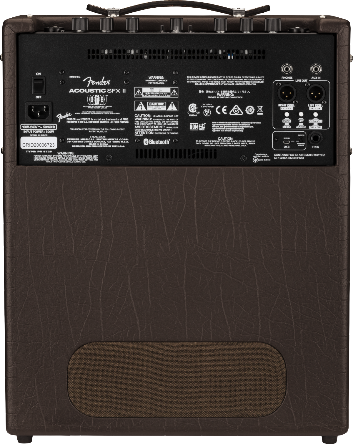 Fender® Acoustic SFX II, 230V EU