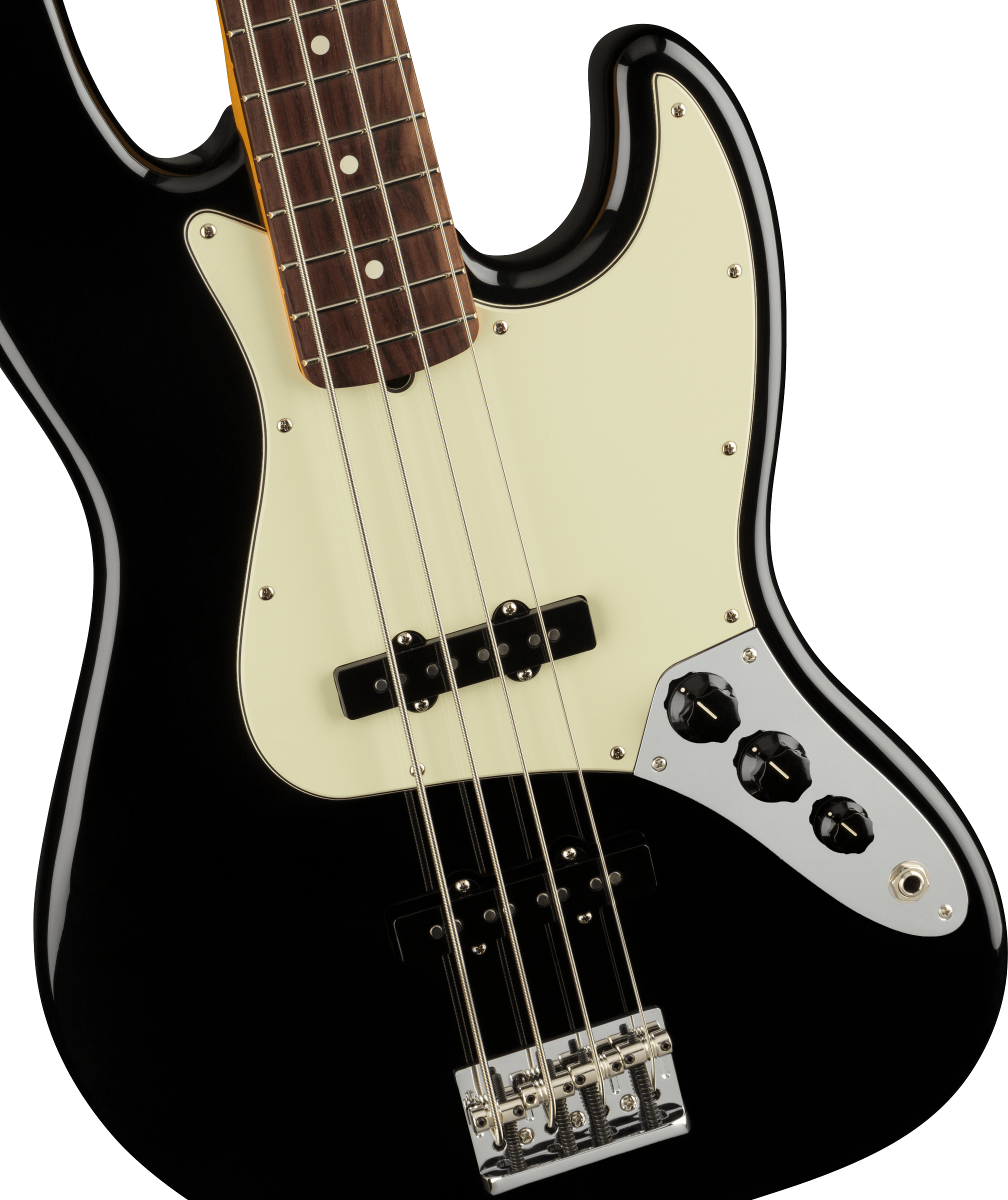 Fender® American Professional II Jazz Bass®, Rosewood Fingerboard, Black