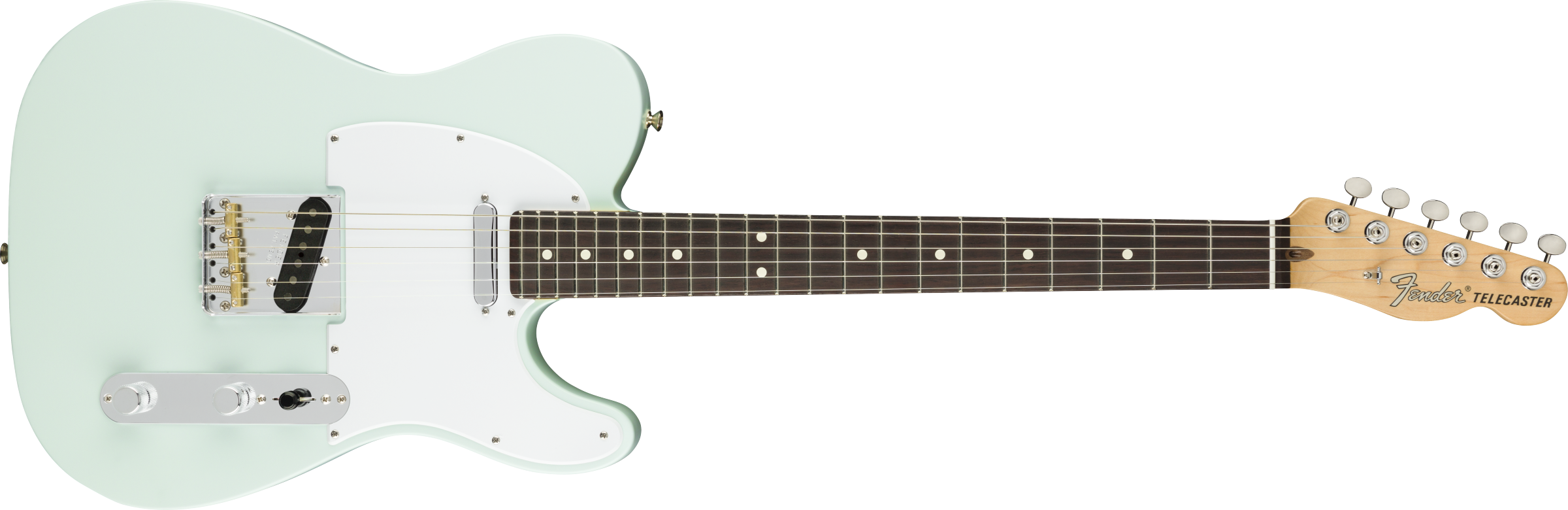 Fender® American Performer Telecaster®, Rosewood Fingerboard, Satin Sonic Blue