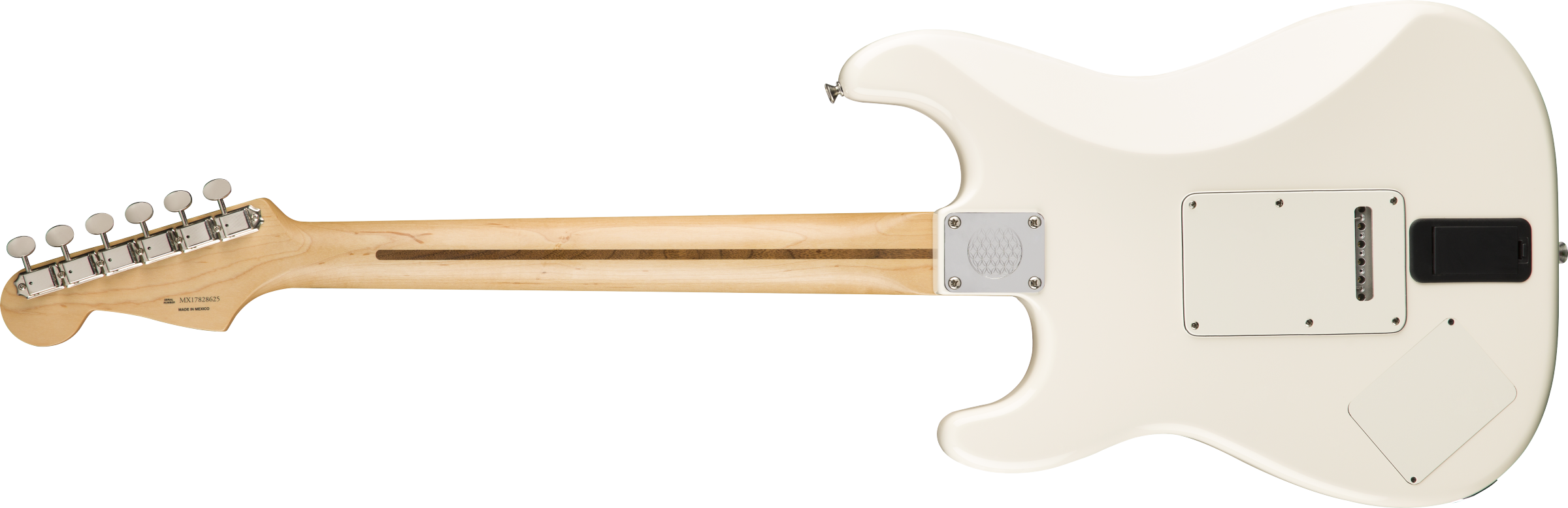 Fender® EOB Stratocaster®, Maple Fingerboard, Olympic White