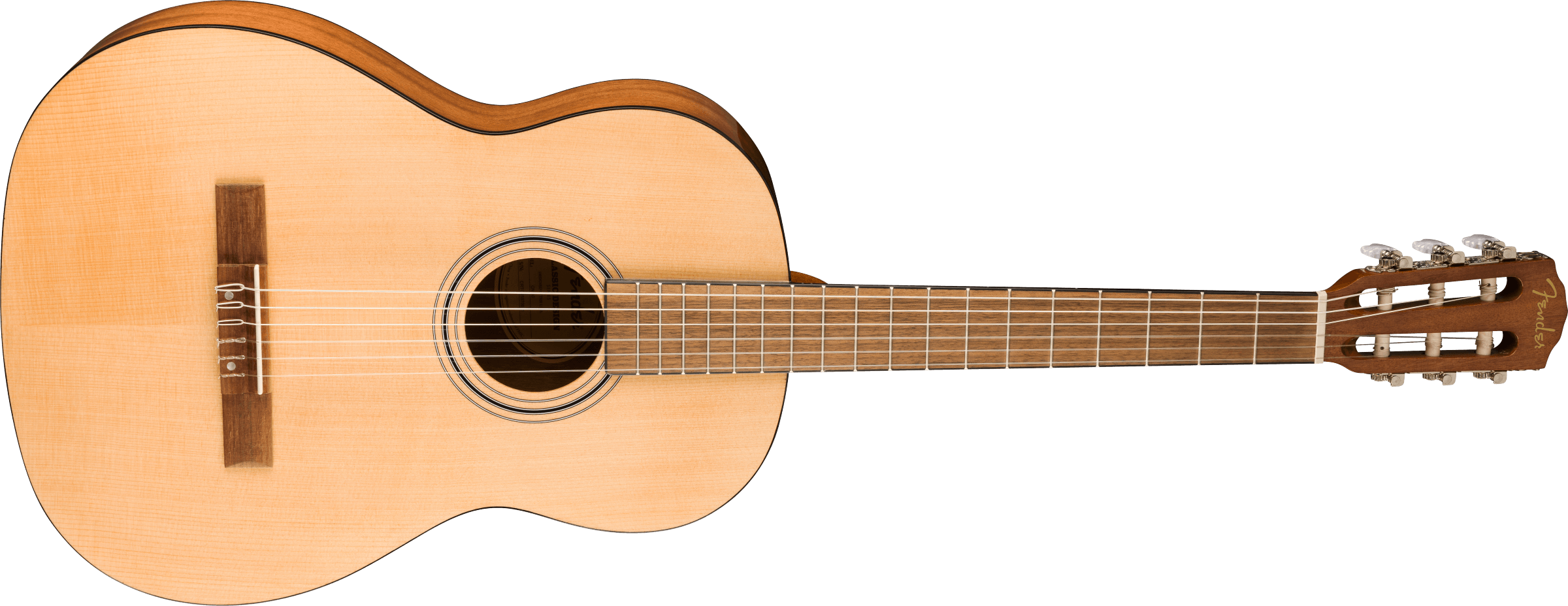 Fender® CN-30 Nylon, Walnut Fingerboard, Natural