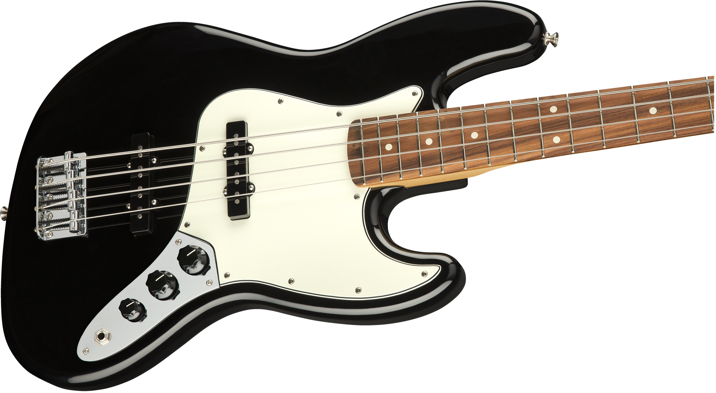 Fender® Player Jazz Bass®, Pau Ferro Fingerboard, Black