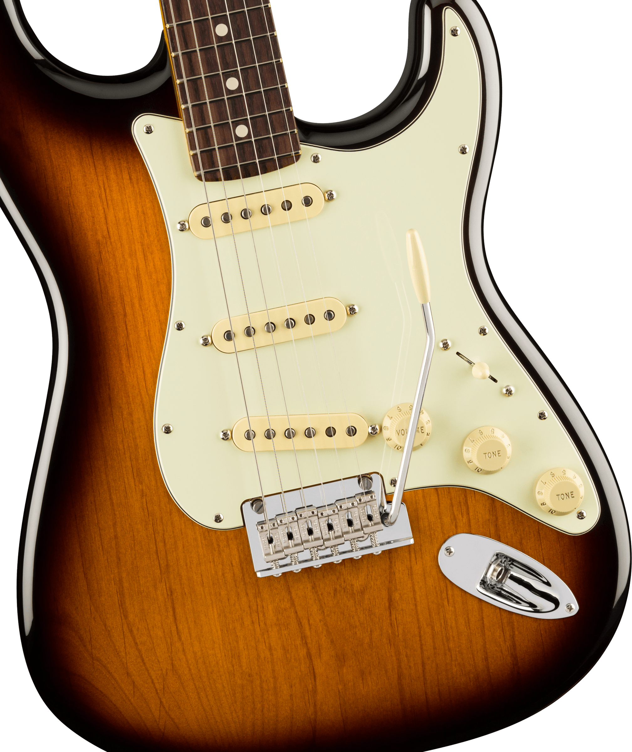 Fender® American Professional II Stratocaster, Rosewood Fingerboard, Anniversary 2-Color Sunburst