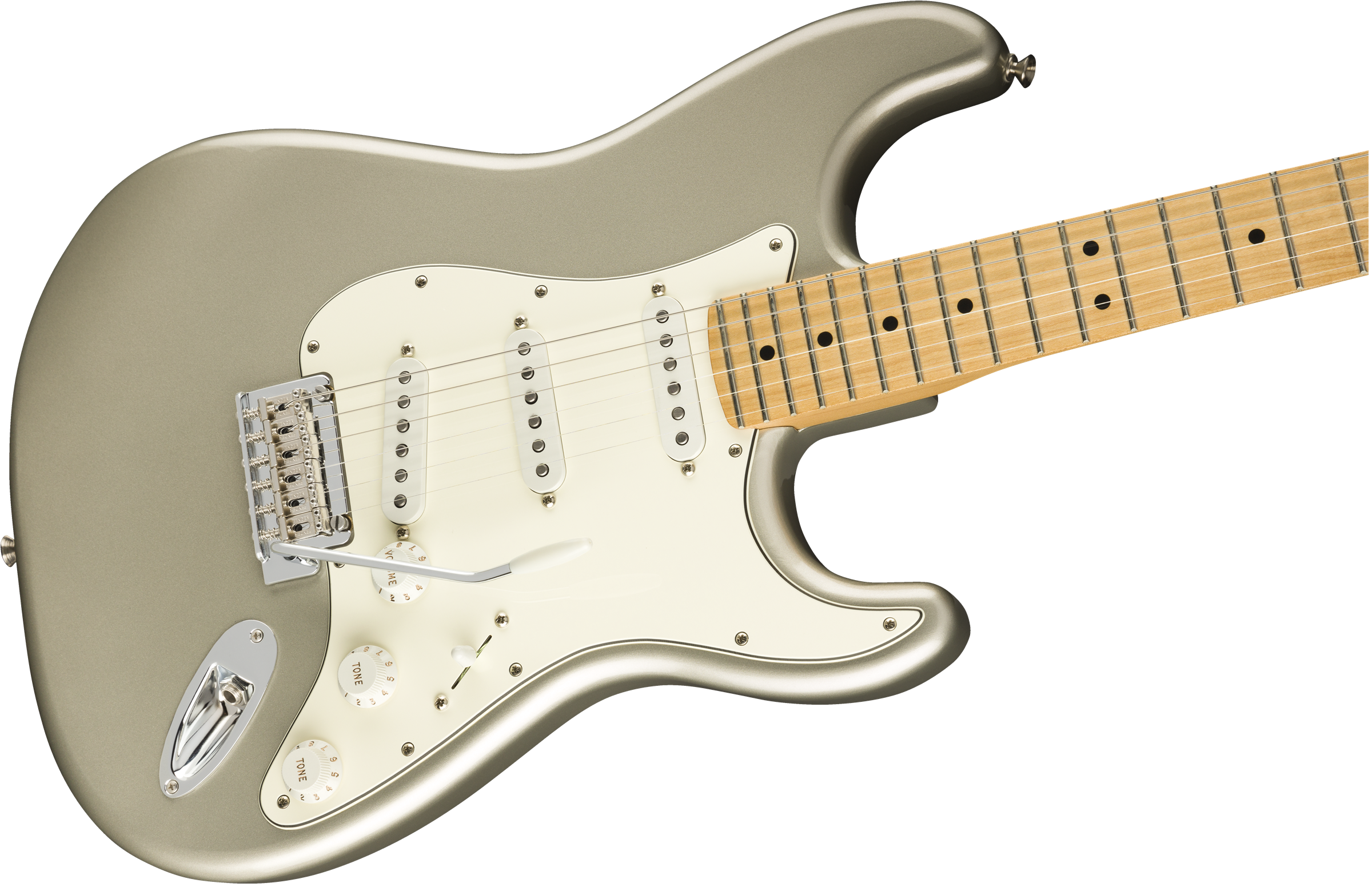 Fender® Limited Edition Player Stratocaster®, Maple Fingerboard, Inca Silver