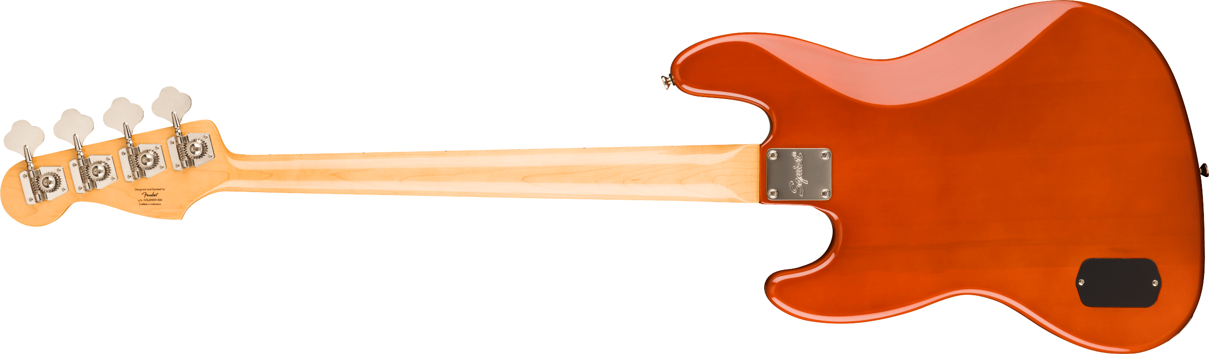 Squier® Classic Vibe™ Active '70s Jazz Bass®, Maple Fingerboard, Black Pickguard, Mocha