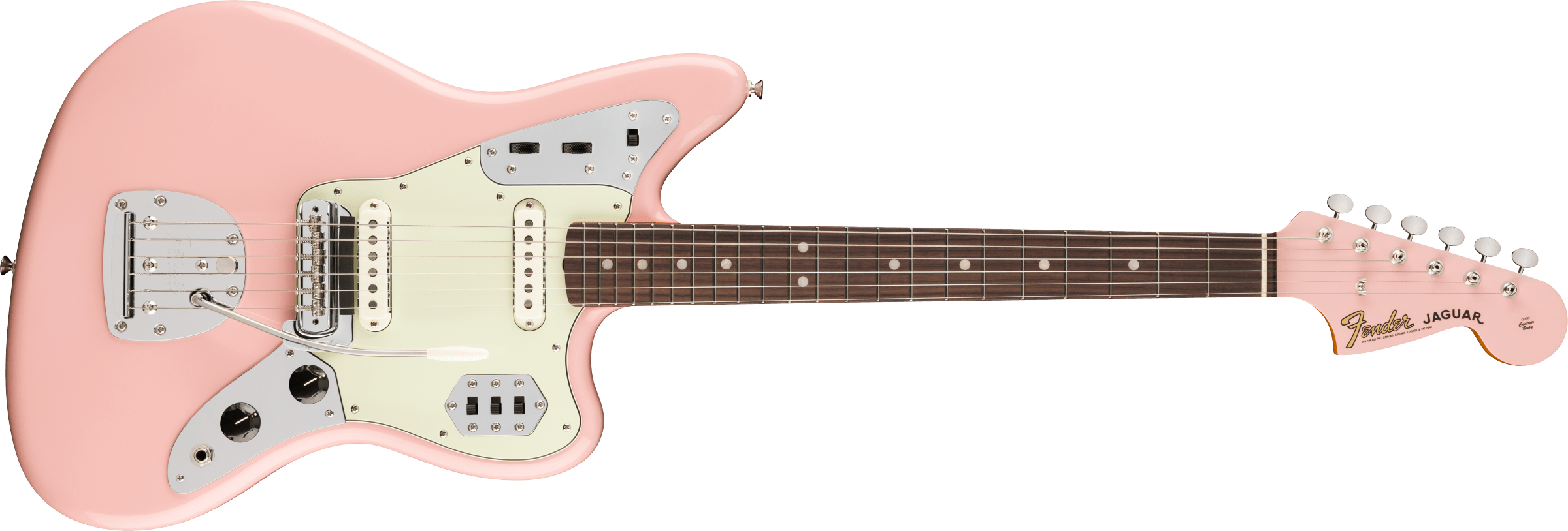 Fender® Vintera® III Mid '60s Jaguar®, Rosewood Fingerboard, Shell Pink