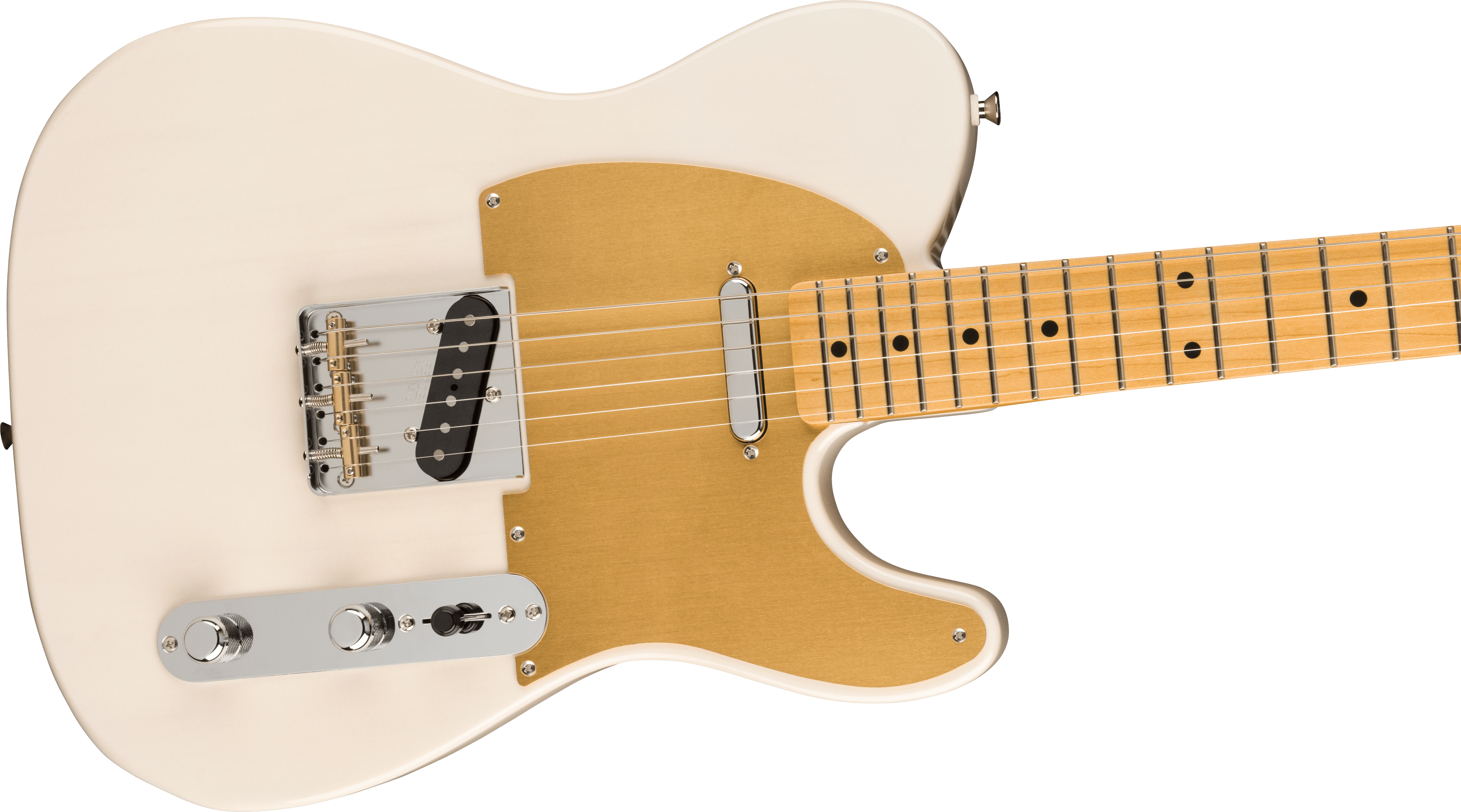 Fender® JV Modified '50s Telecaster®, Maple Fingerboard, White Blonde