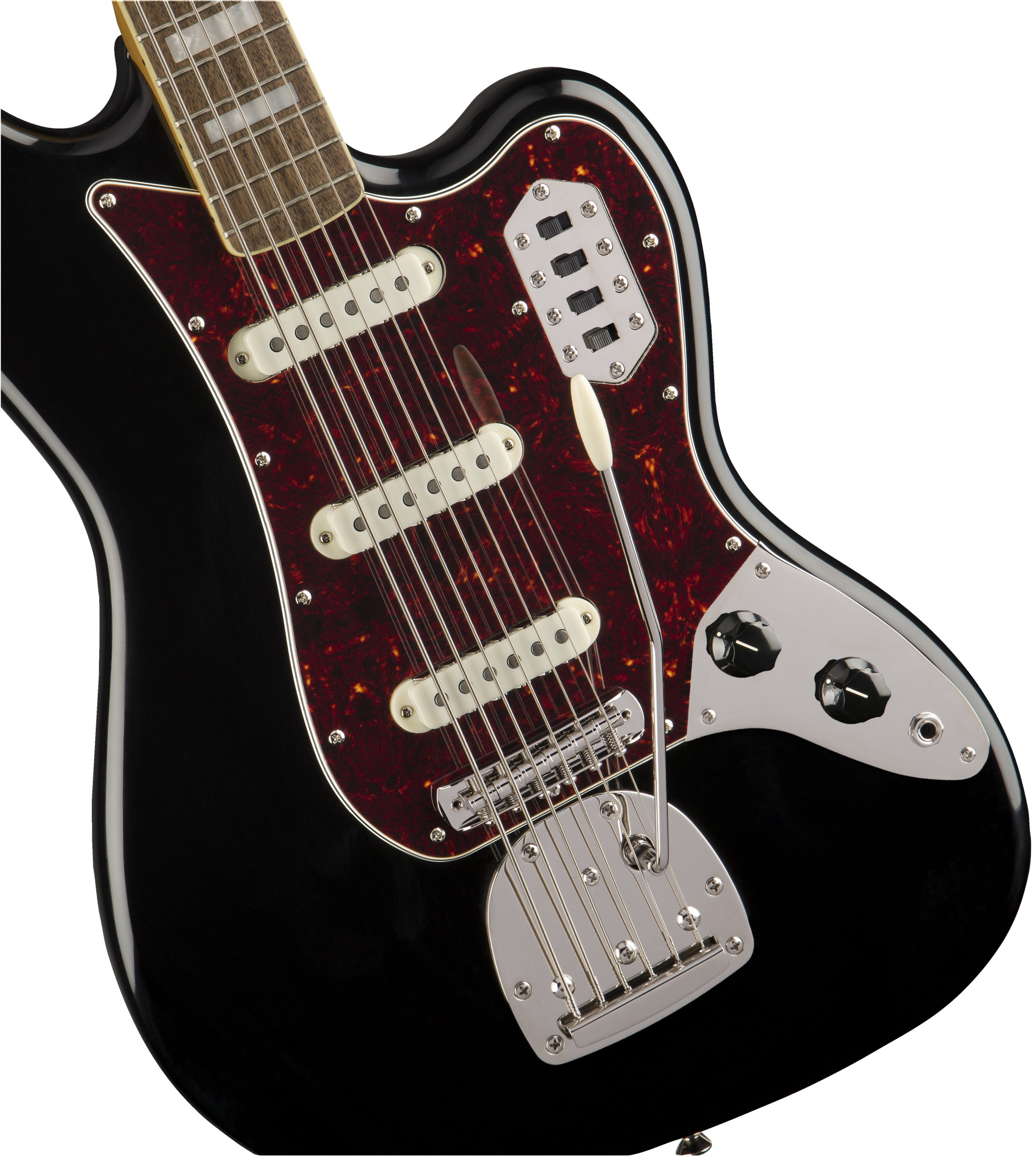 Squier® Classic Vibe Bass VI, Laurel Fingerboard, Black