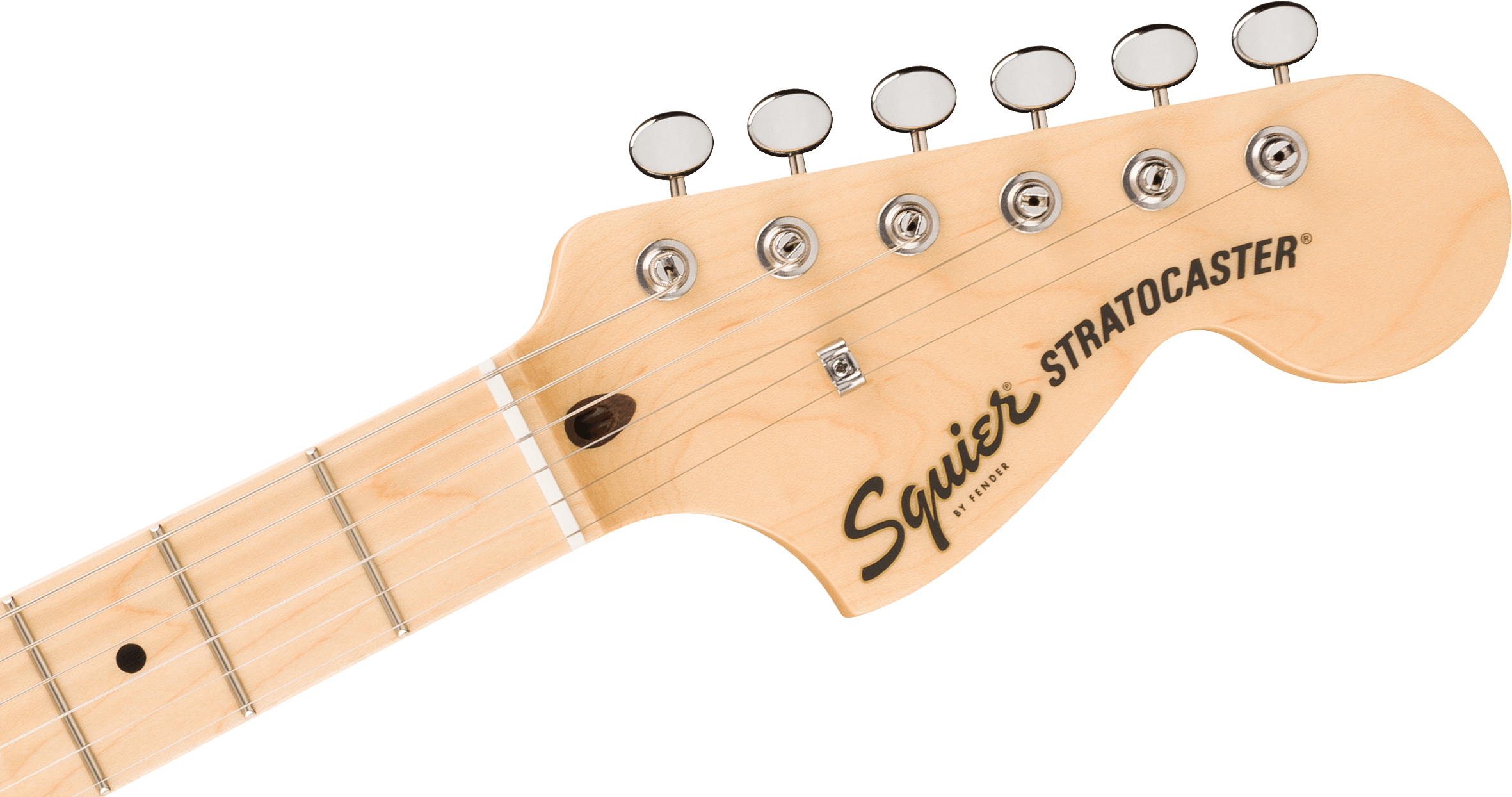 Squier® Paranormal Stratocaster® Deluxe, Maple Fingerboard, Parchment Pickguard, Lake Placid Blue
