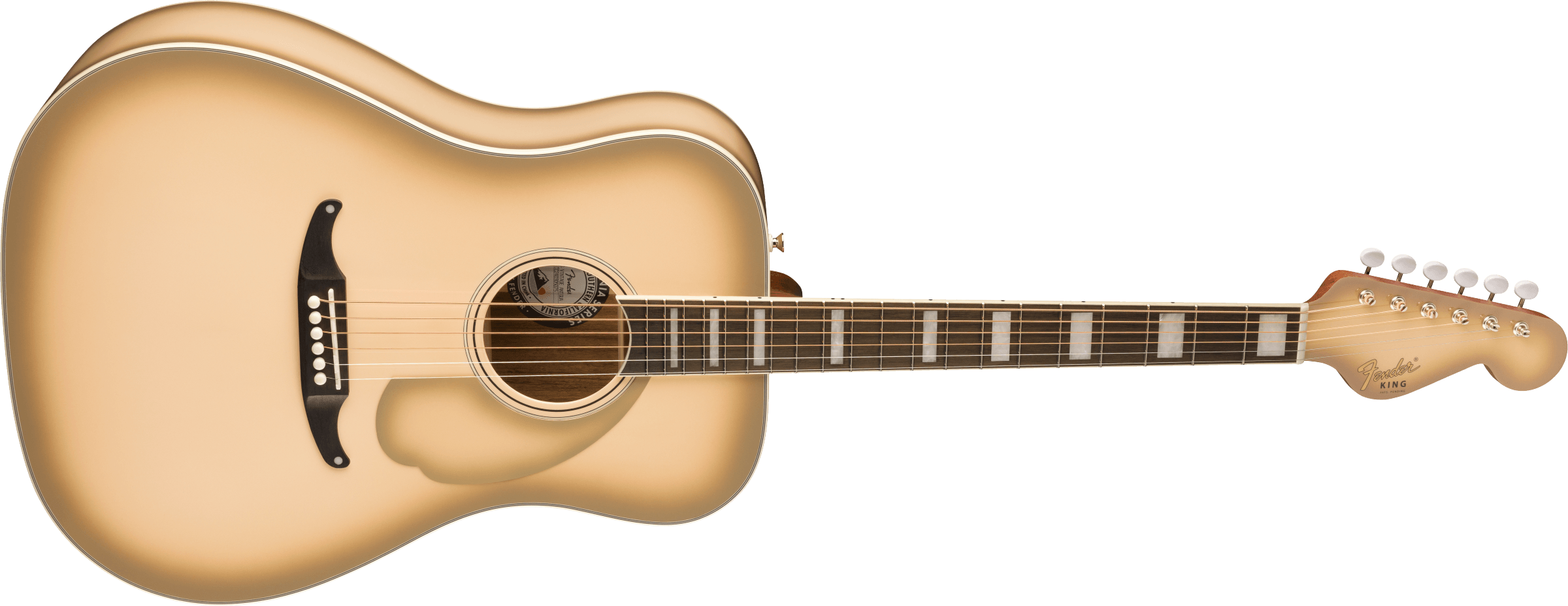 Fender® Limited Edition California Vintage King with Case, Antigua Pickguard, Antigua