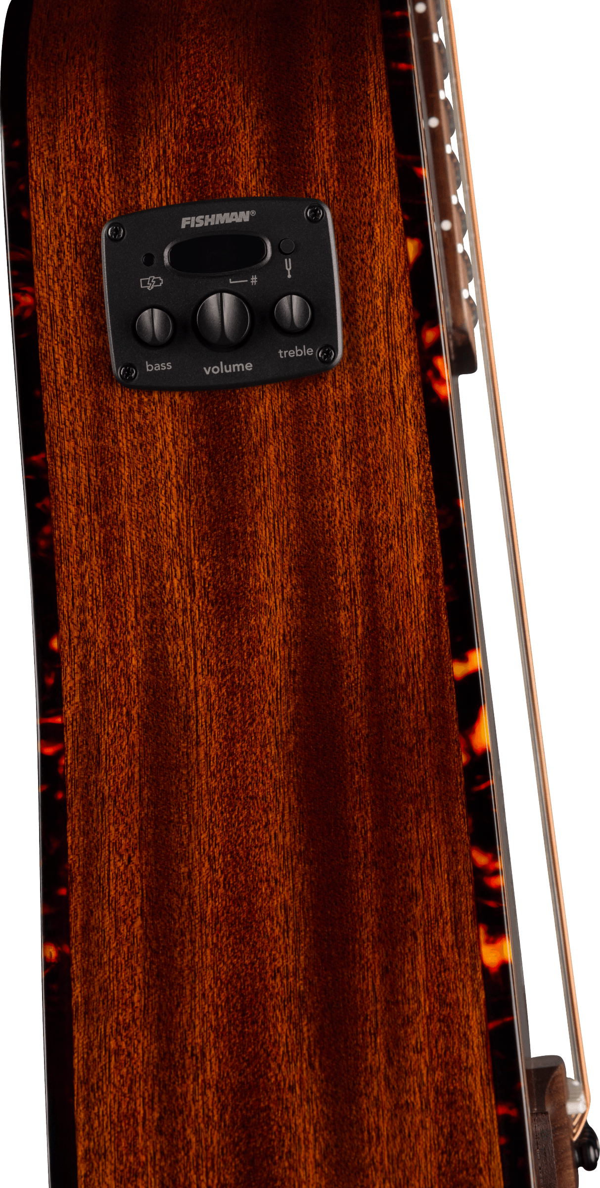 Fender® California Deluxe Redondo™ Jr. E Mahogany, Walnut Fingerboard, Natural
