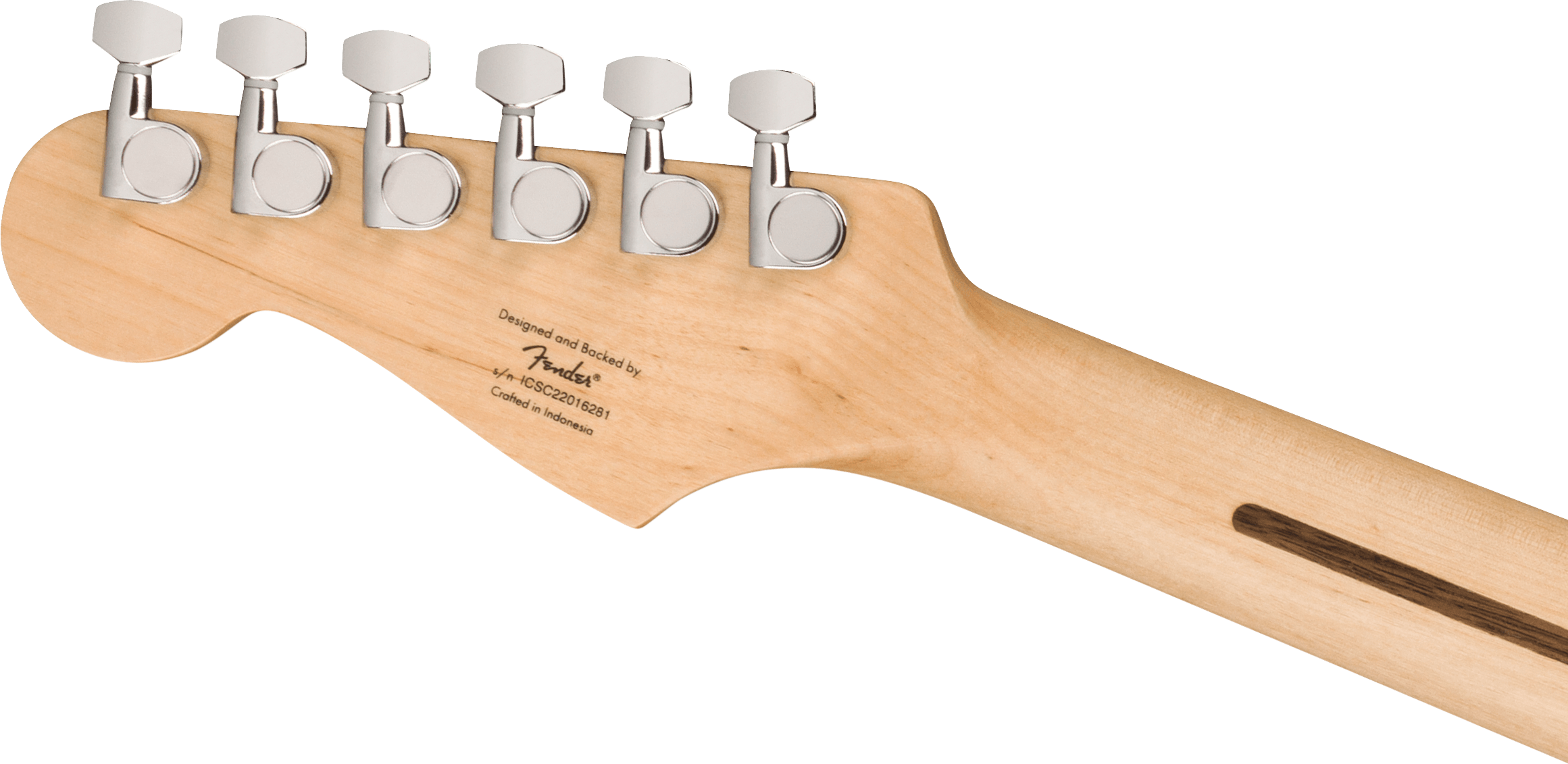 Squier® Sonic® Stratocaster® HT H, Laurel Fingerboard, Black Pickguard, Black
