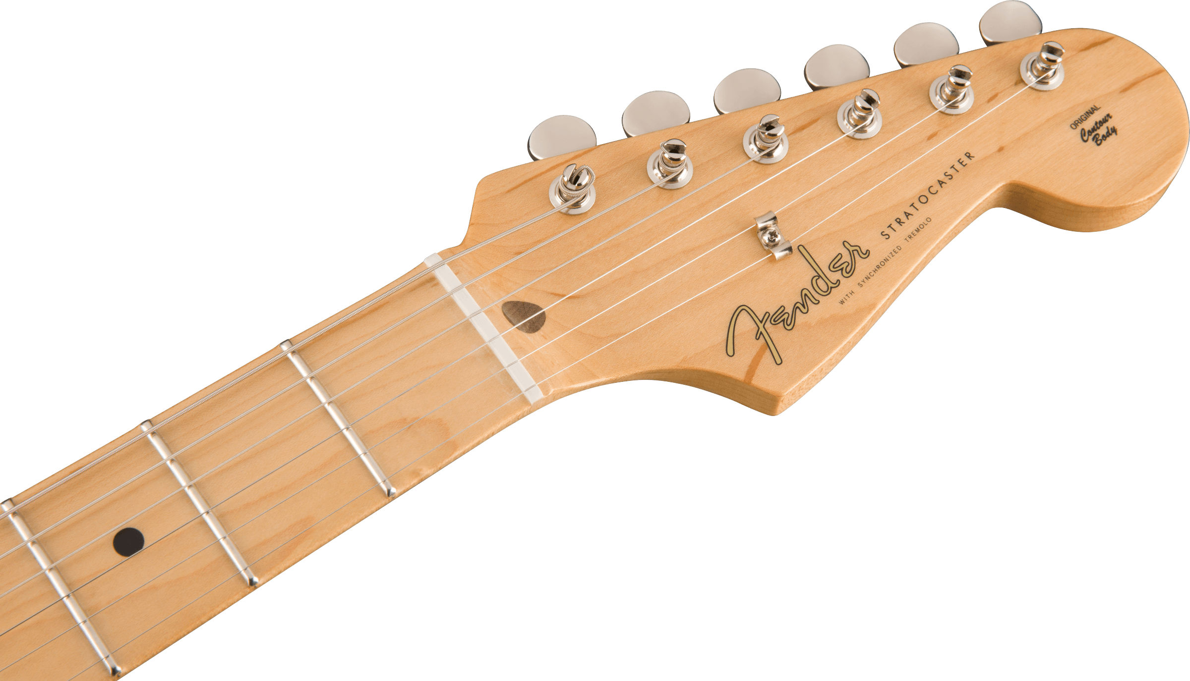 Fender® EOB Stratocaster®, Maple Fingerboard, Olympic White