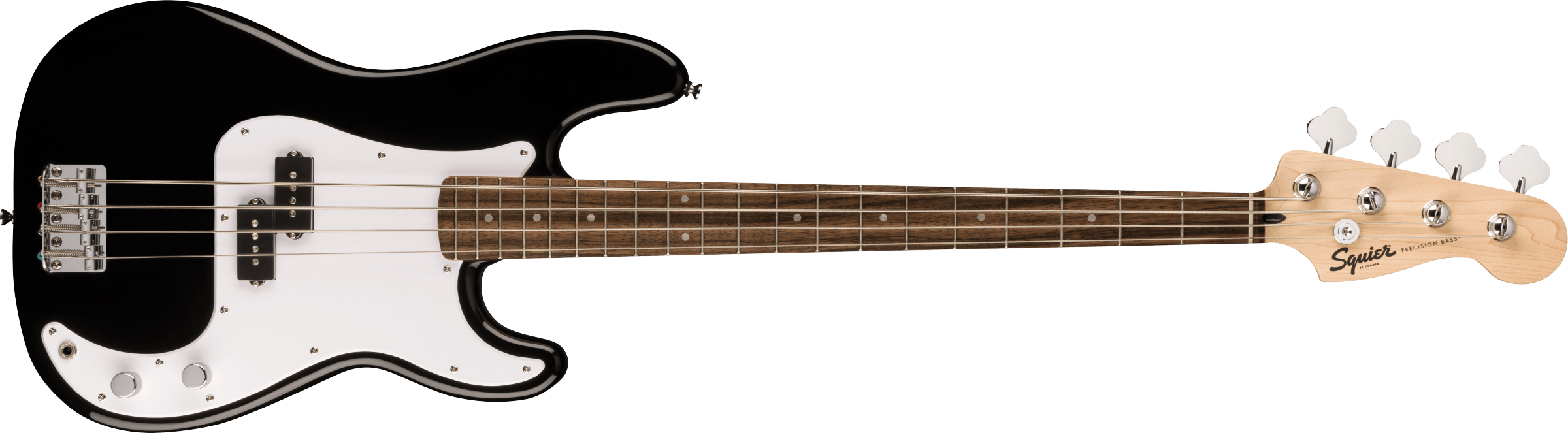 Squier® Squier Sonic® Precision Bass®, Laurel Fingerboard, White Pickguard, Black