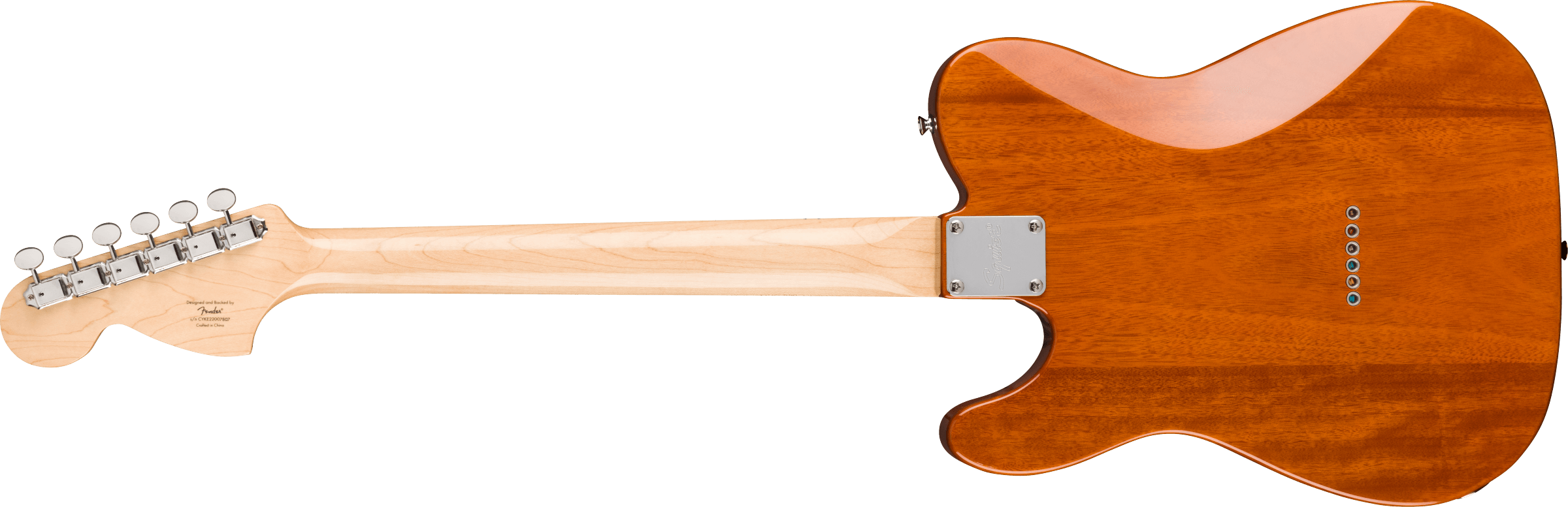 Squier® Paranormal Esquire® Deluxe, Maple Fingerboard, Black Pickguard, Mocha