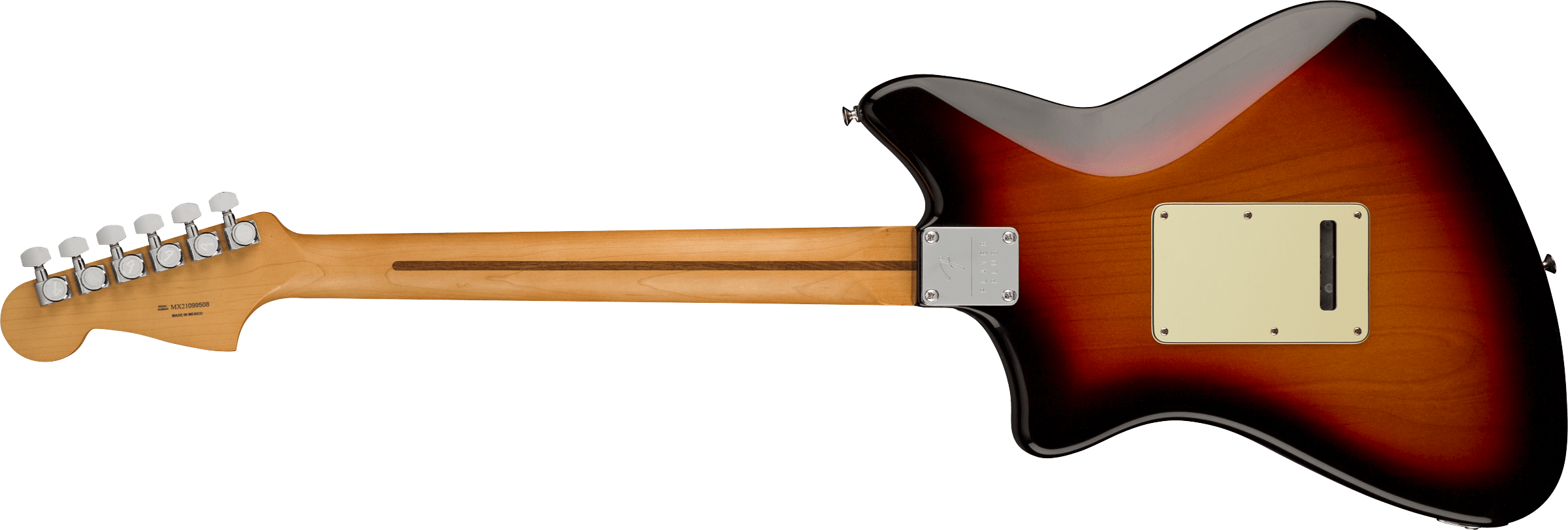 Fender® Player Plus Meteora® HH, Maple Fingerboard, 3-Color Sunburst