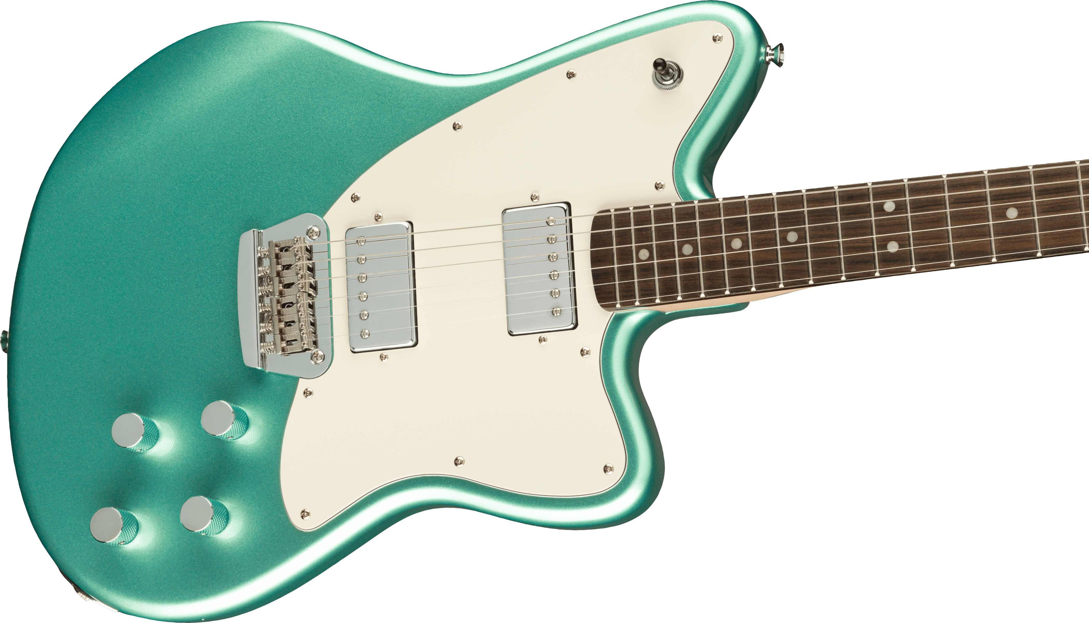Squier® Paranormal Toronado®, Laurel Fingerboard, Parchment Pickguard, Mystic Sea Foam