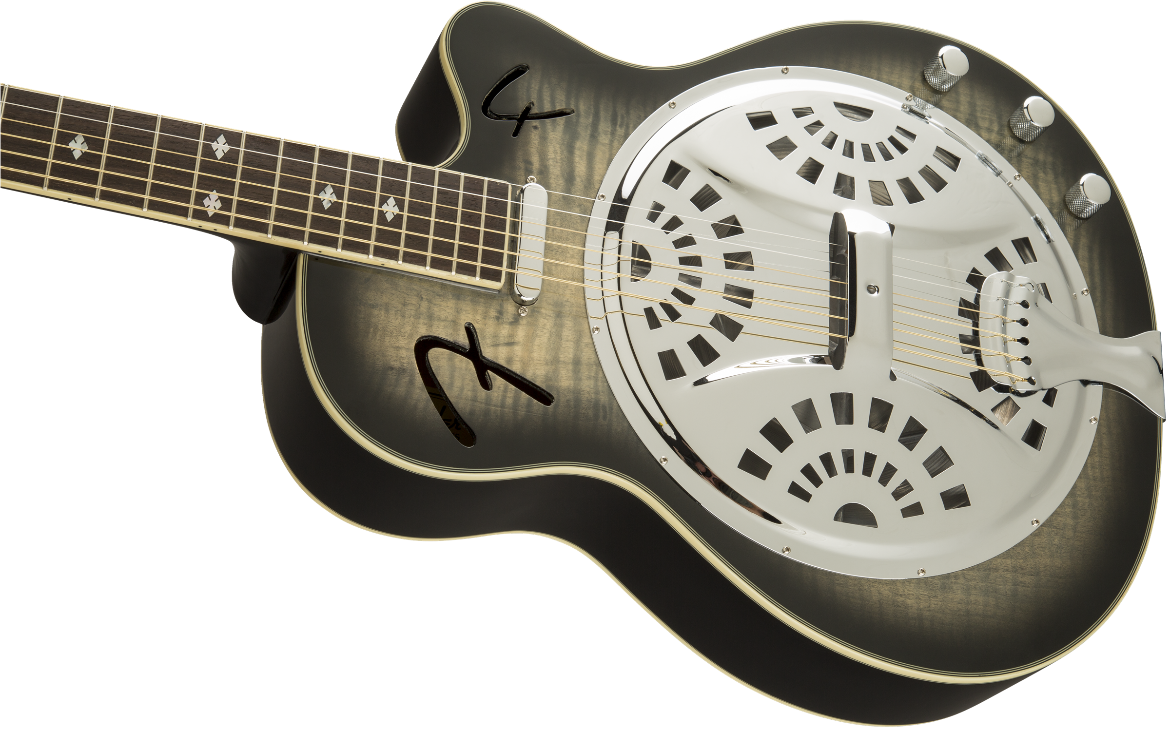 Fender® Roosevelt Resonator, Rosewood Fingerboard, Moonlight Burst