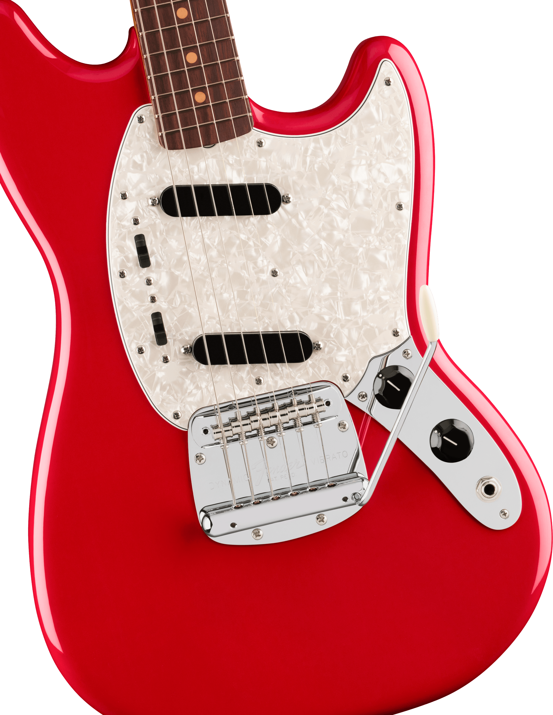 Fender® Vintera® III Mid '60s Mustang®, Rosewood Fingerboard, Dakota Red
