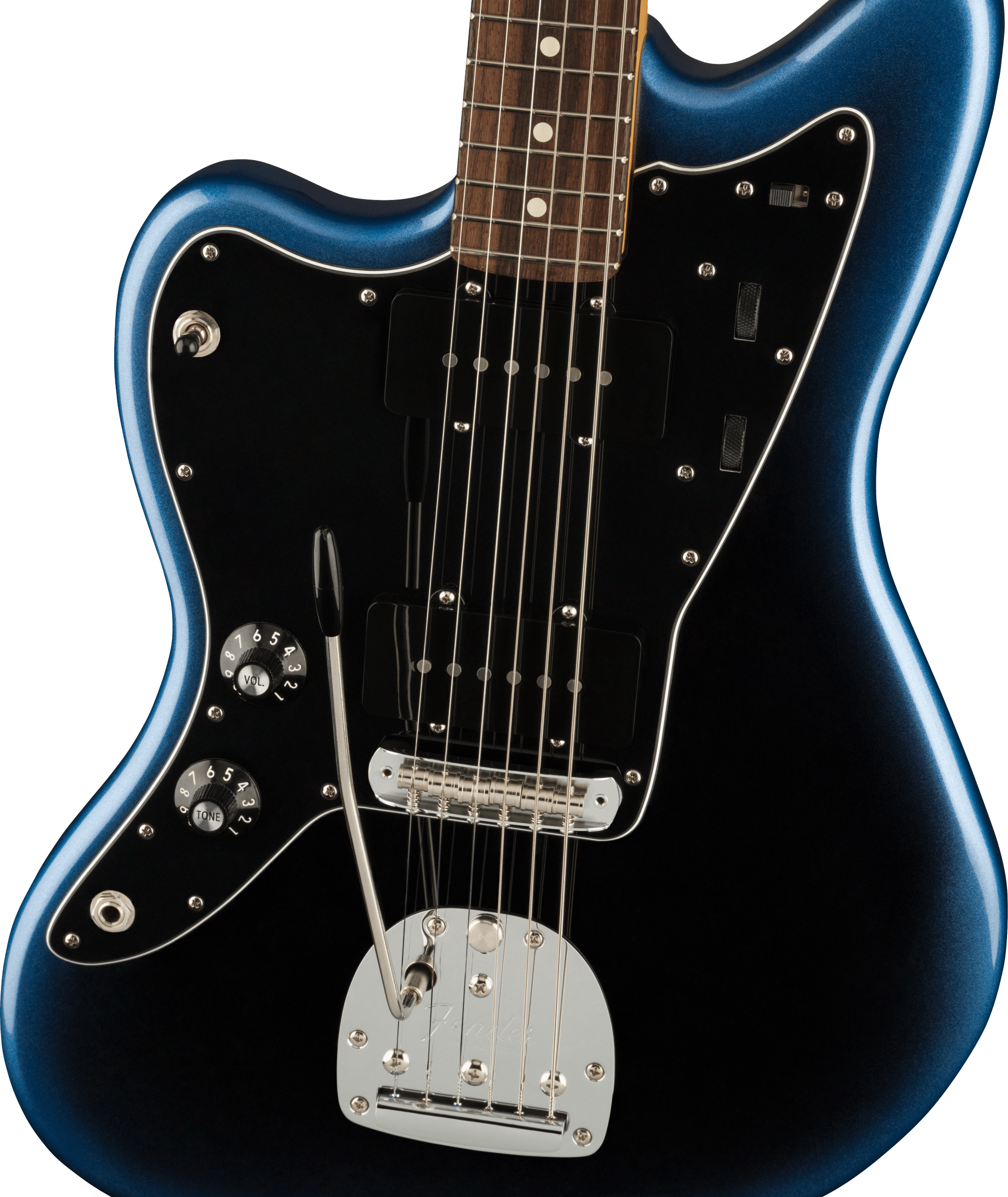 Fender® American Professional II Jazzmaster® Left-Hand, Rosewood Fingerboard, Dark Night