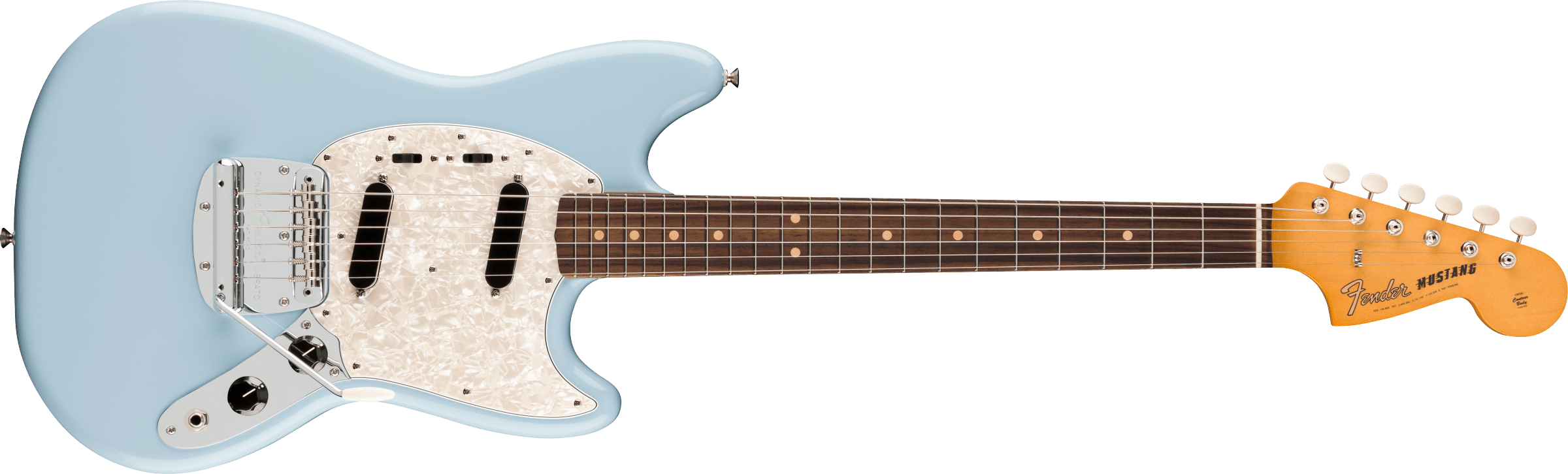Fender® Vintera® III Mid '60s Mustang®, Rosewood Fingerboard, Sonic Blue