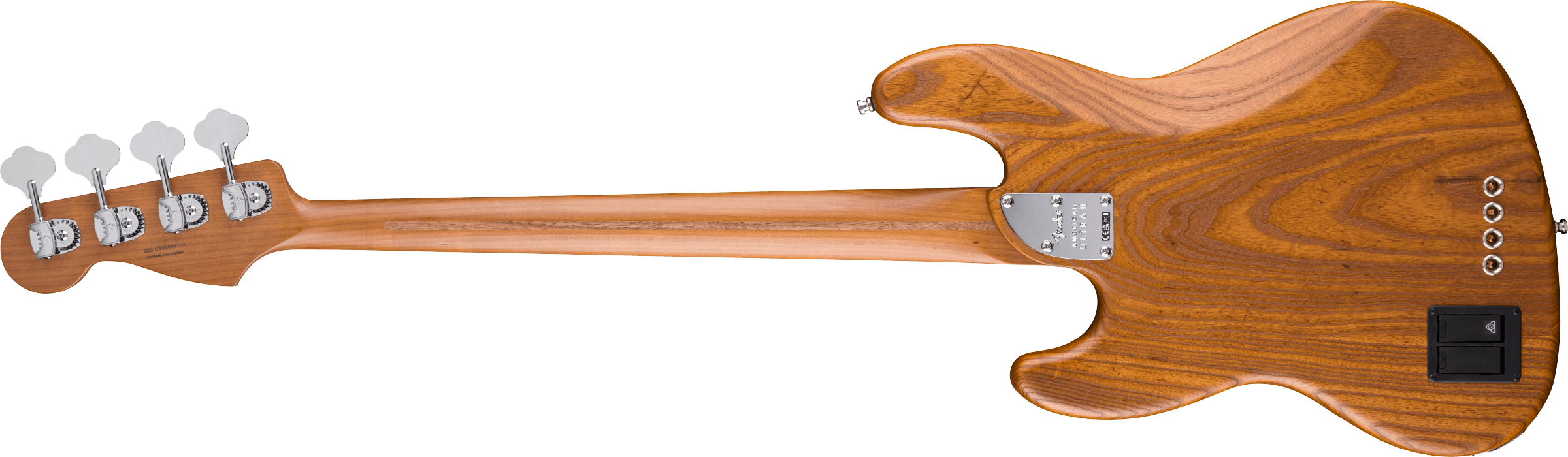 Fender® Limited Edition American Ultra II Jazz Bass®, Rosewood Fingerboard, Natural
