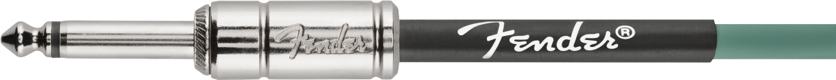 Fender® Contour™ Instrument Cable, Sherwood Green, 15'