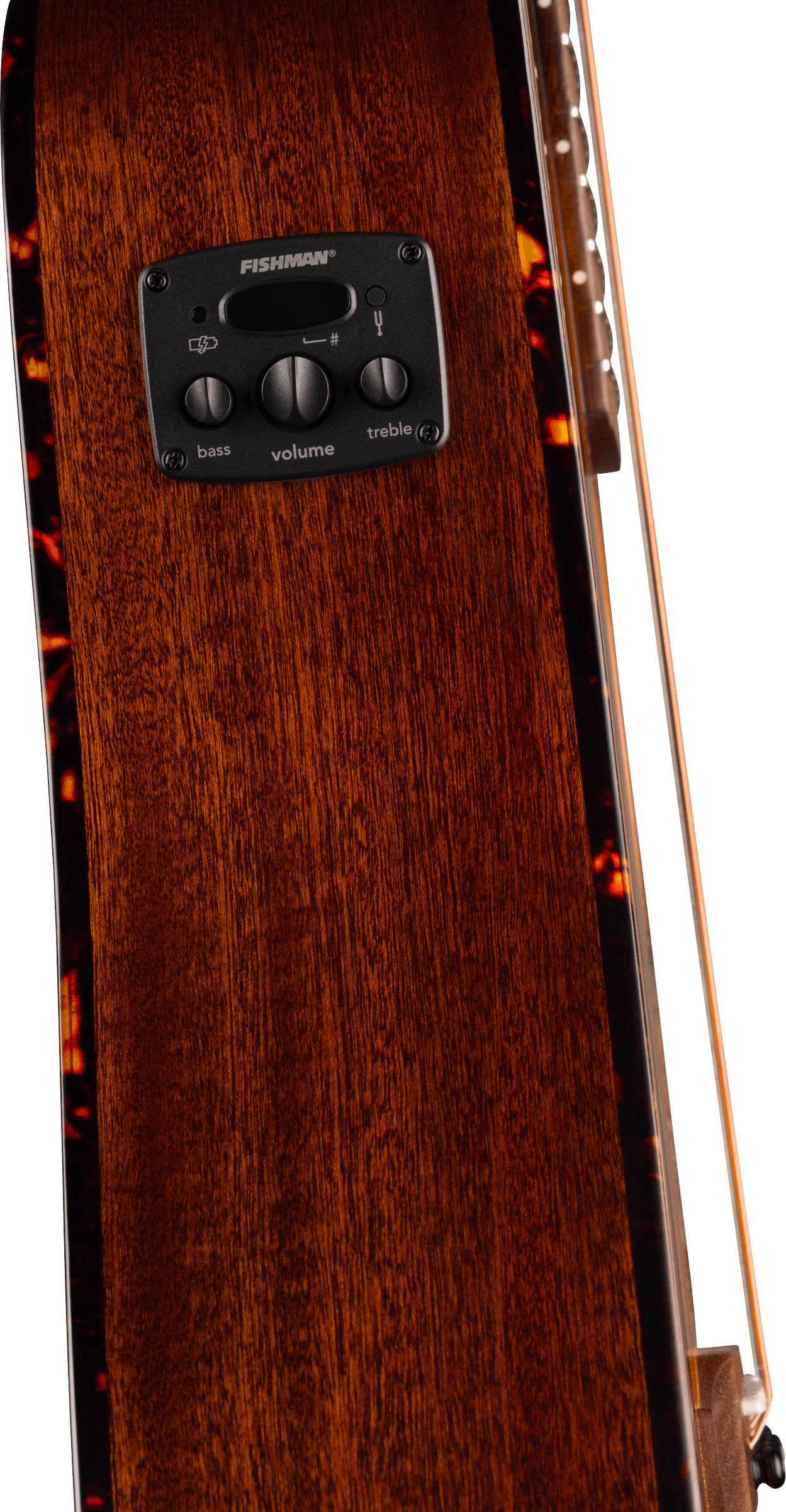 Fender® California Deluxe Redondo™ Jr. E, Walnut Fingerboard, Honey Sunburst