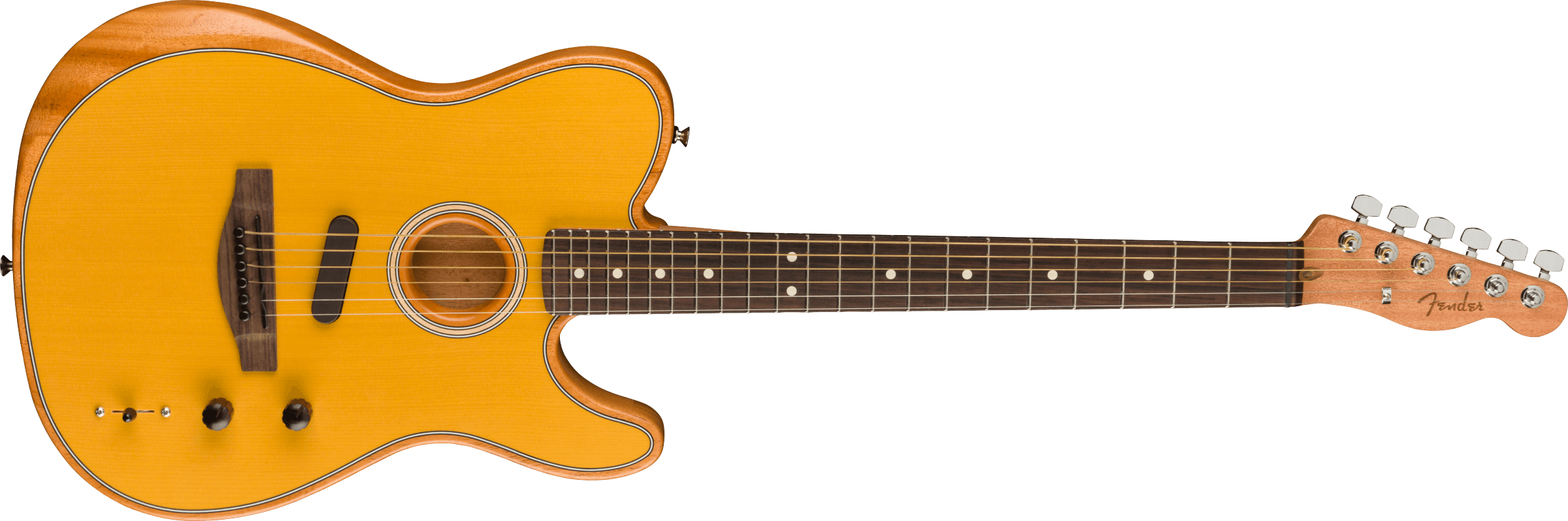 Fender® Acoustasonic® Player Telecaster®, Rosewood Fingerboard, Butterscotch Blonde