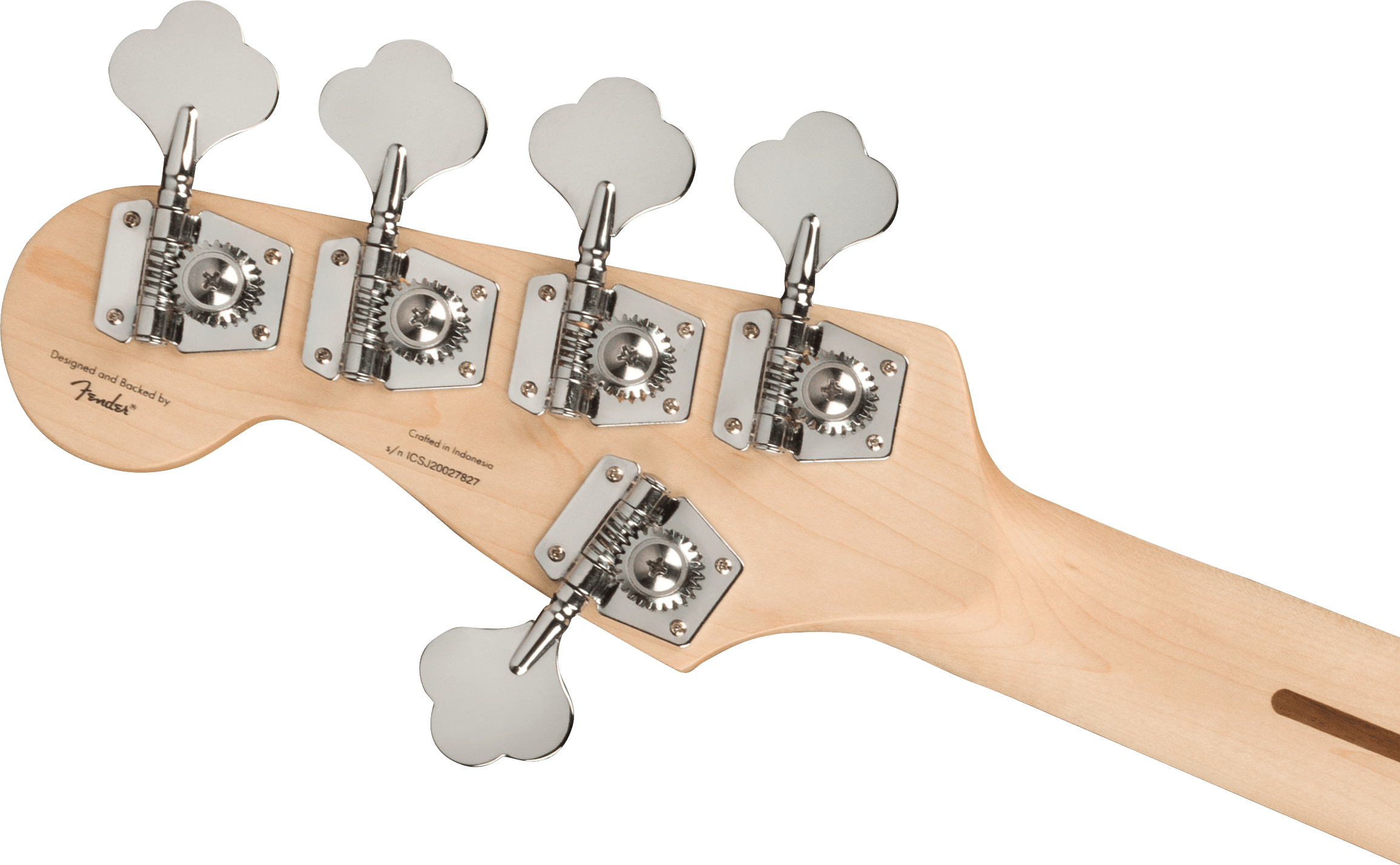 Squier® Affinity Series® Jazz Bass® V, Laurel Fingerboard, Black Pickguard, 3-Color Sunburst
