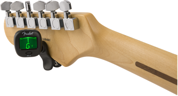 Fender® FT-1 Pro Clip-On Tuner, Black