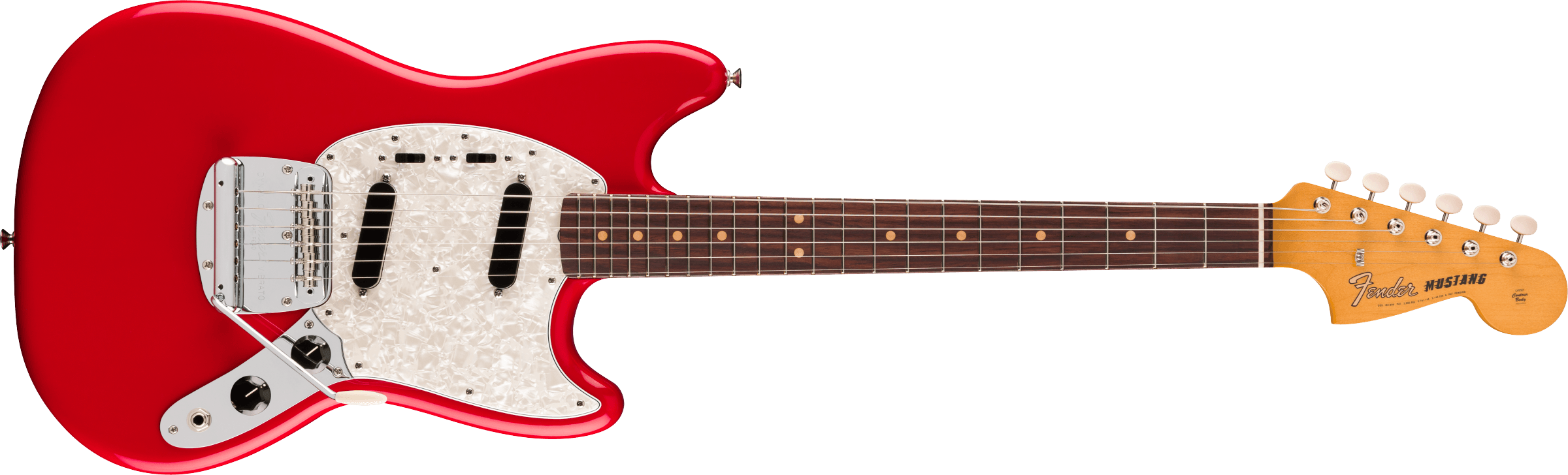 Fender® Vintera® III Mid '60s Mustang®, Rosewood Fingerboard, Dakota Red