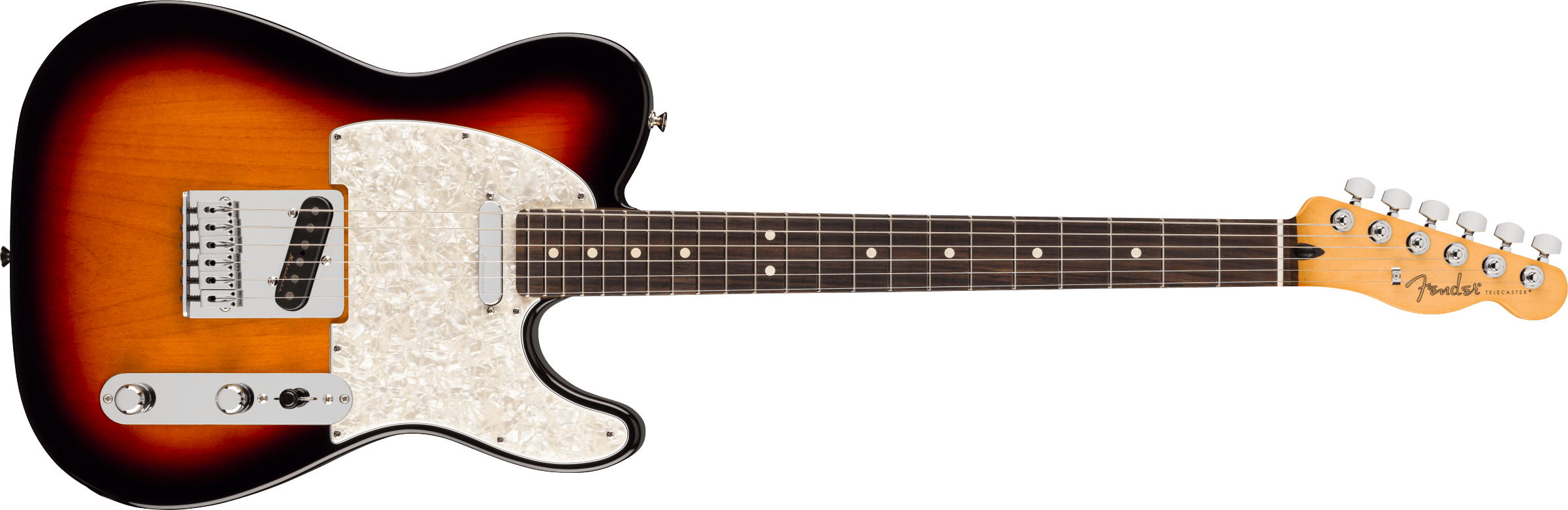 Fender® Player II Modified Telecaster®, Rosewood Fingerboard, 3 Tone Sunburst
