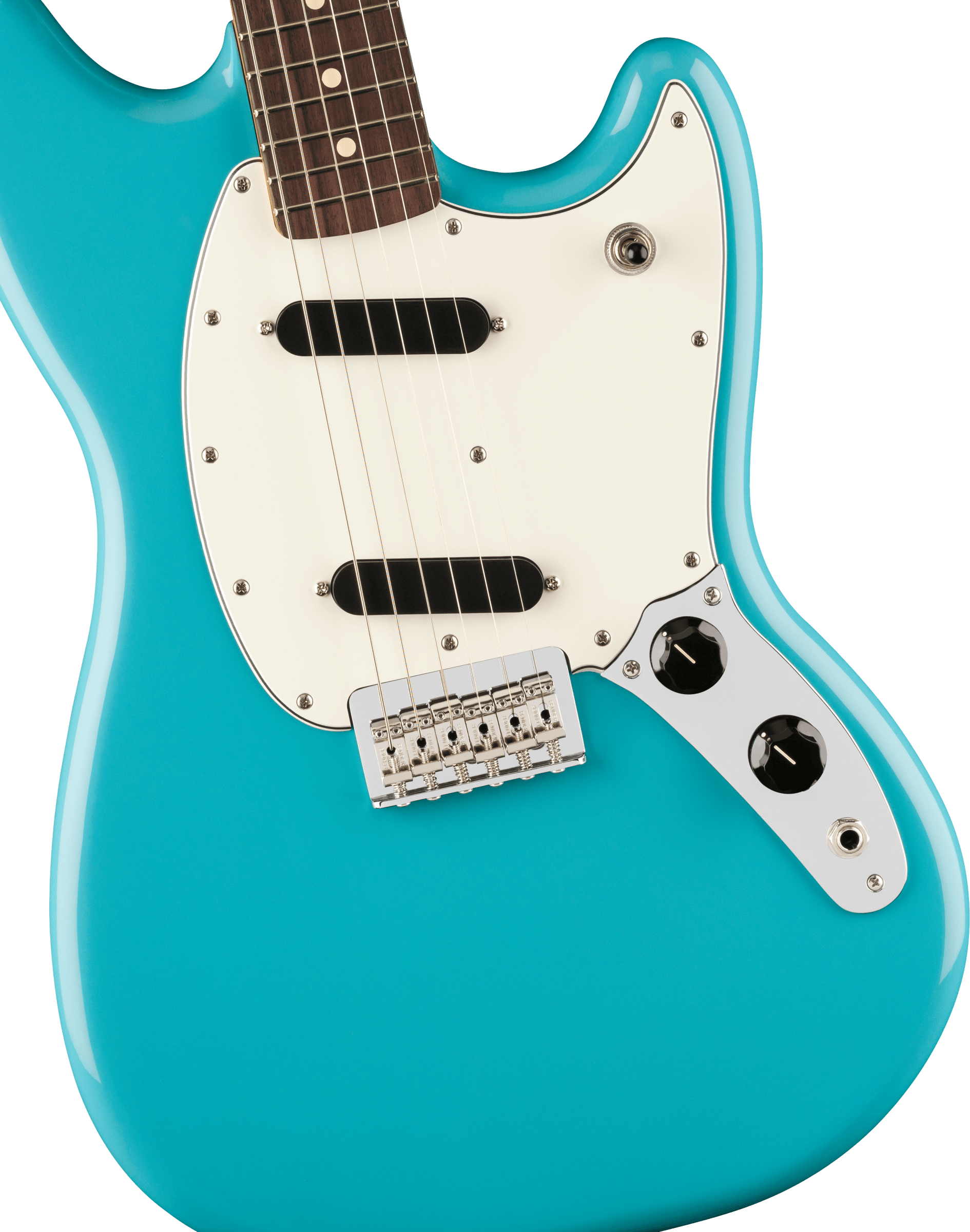 Fender® Player II Mustang®, Rosewood Fingerboard, Aquatone Blue