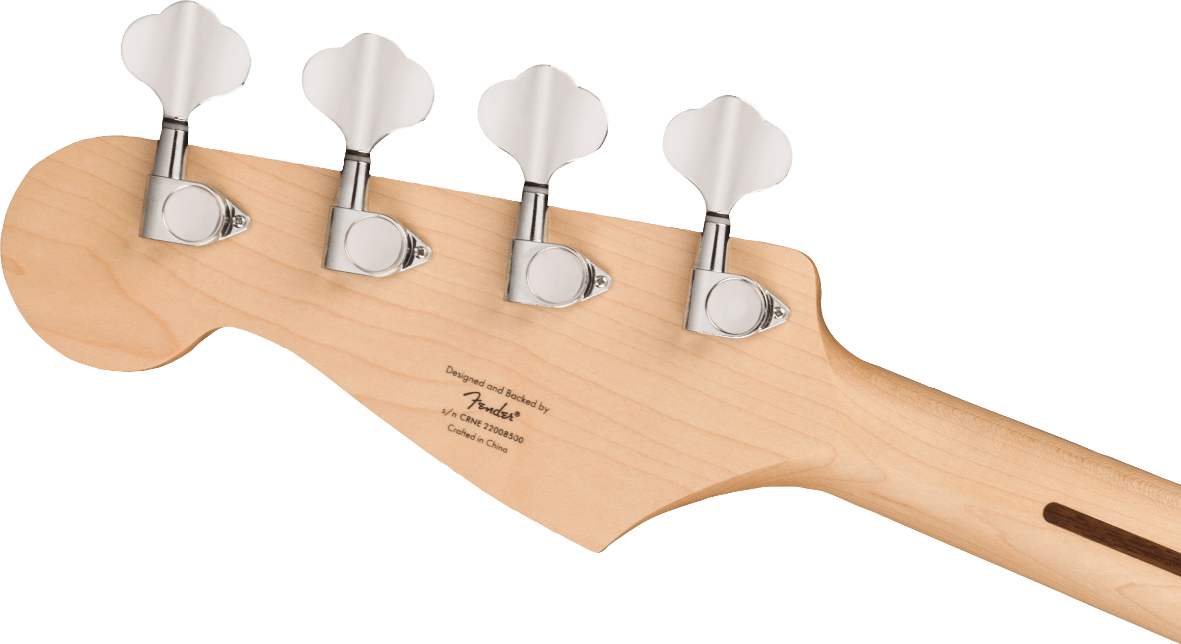 Squier® Squier Sonic® Bronco™ Bass, Maple Fingerboard, White Pickguard, Tahitian Coral