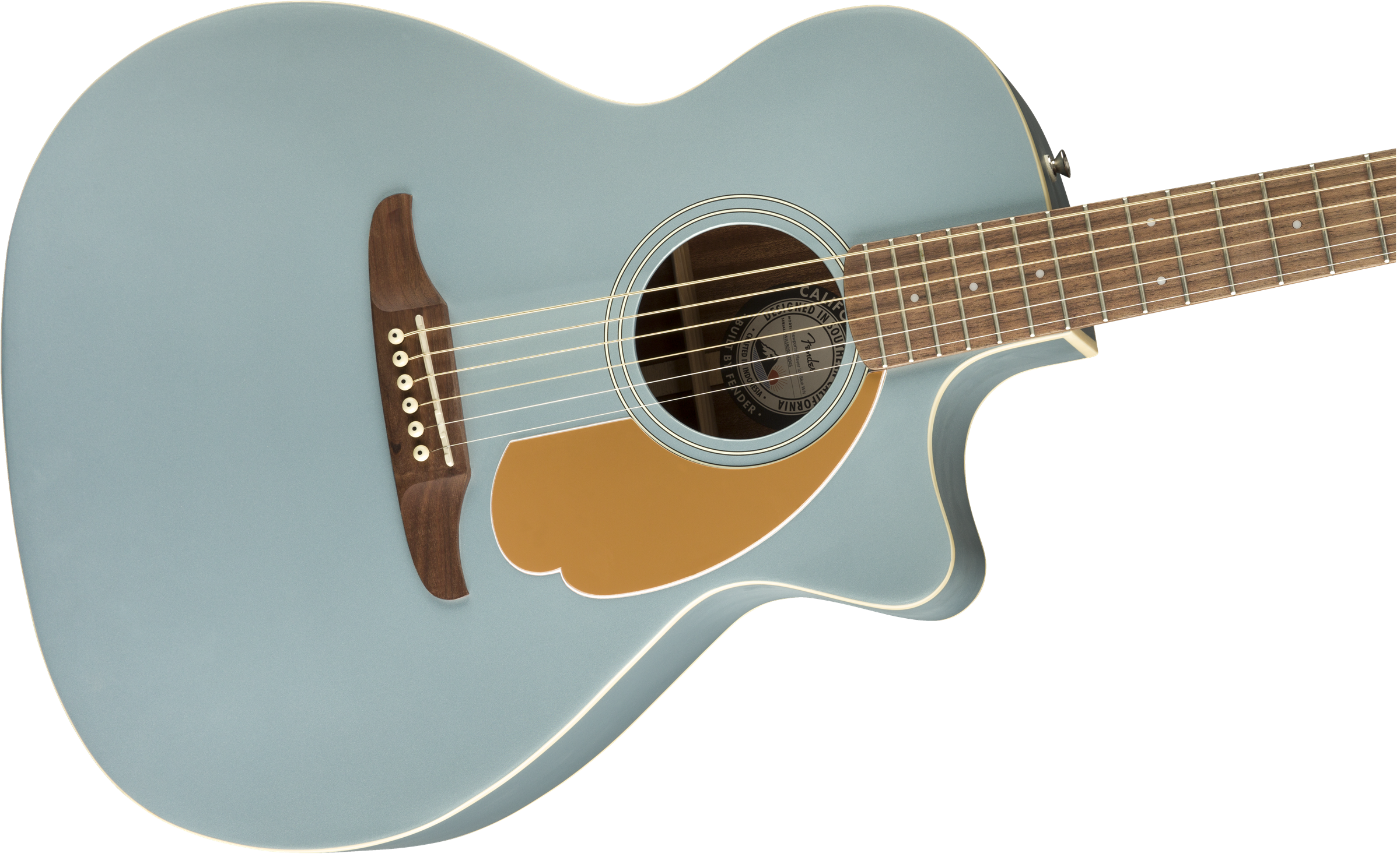 Fender® Newporter Player, Walnut Fingerboard, Ice Blue Satin