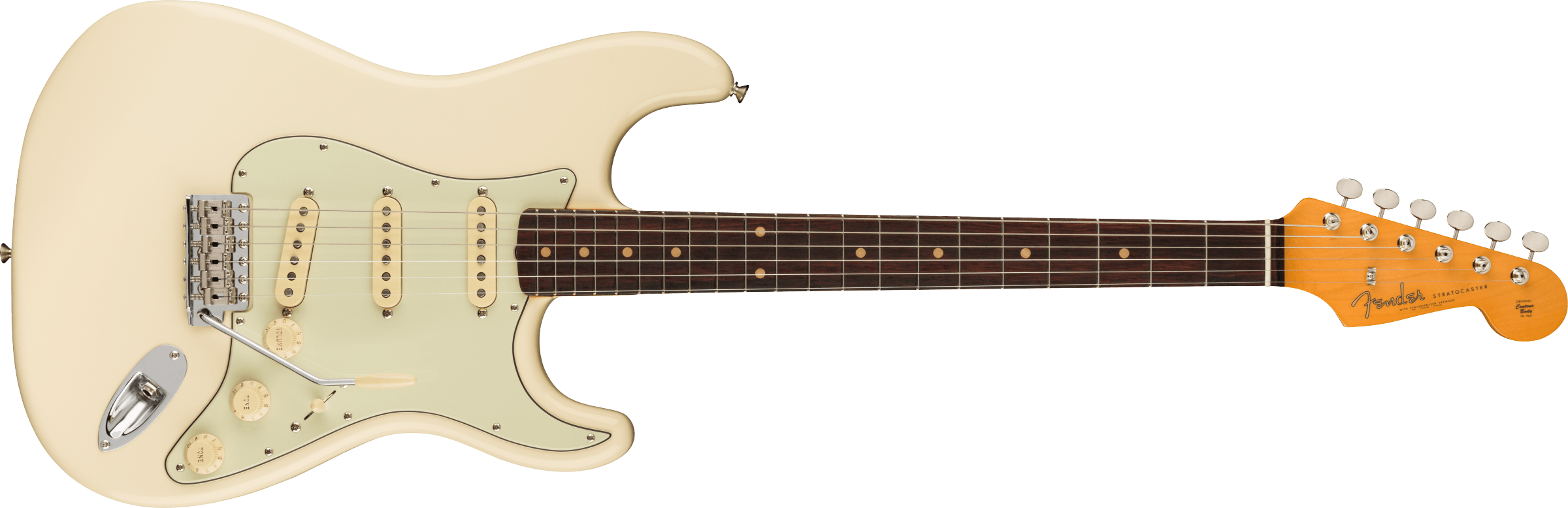 Fender® American Vintage II 1961 Stratocaster®, Rosewood Fingerboard, Olympic White