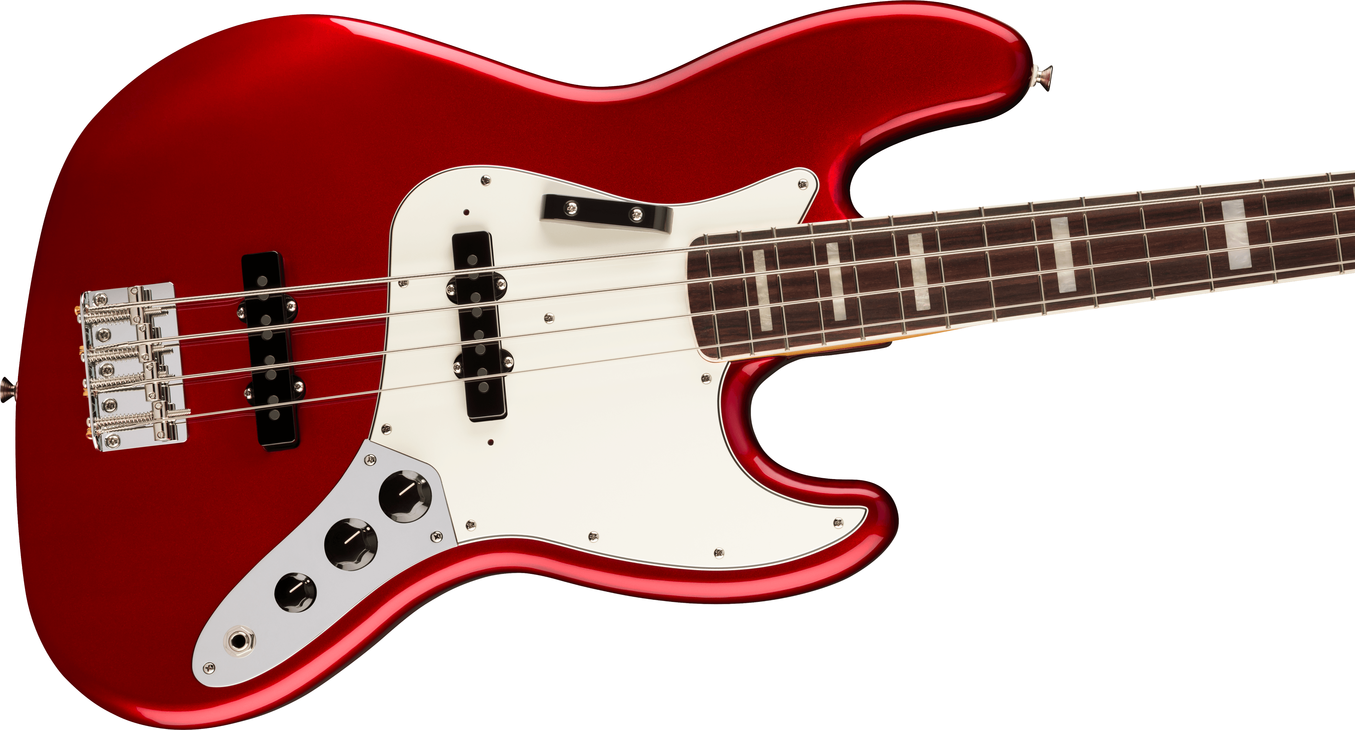 Fender® Vintera® III Early '70s Jazz Bass®, Rosewood Fingerboard, Candy Apple Red