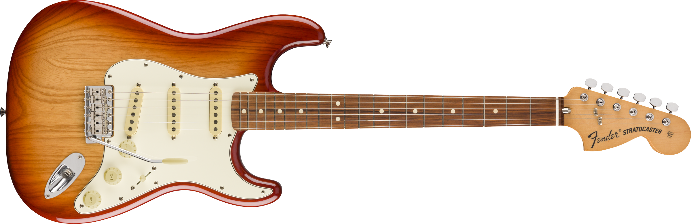 Fender® Vintera® '70s Stratocaster®, Pau Ferro Fingerboard, Sienna Sunburst