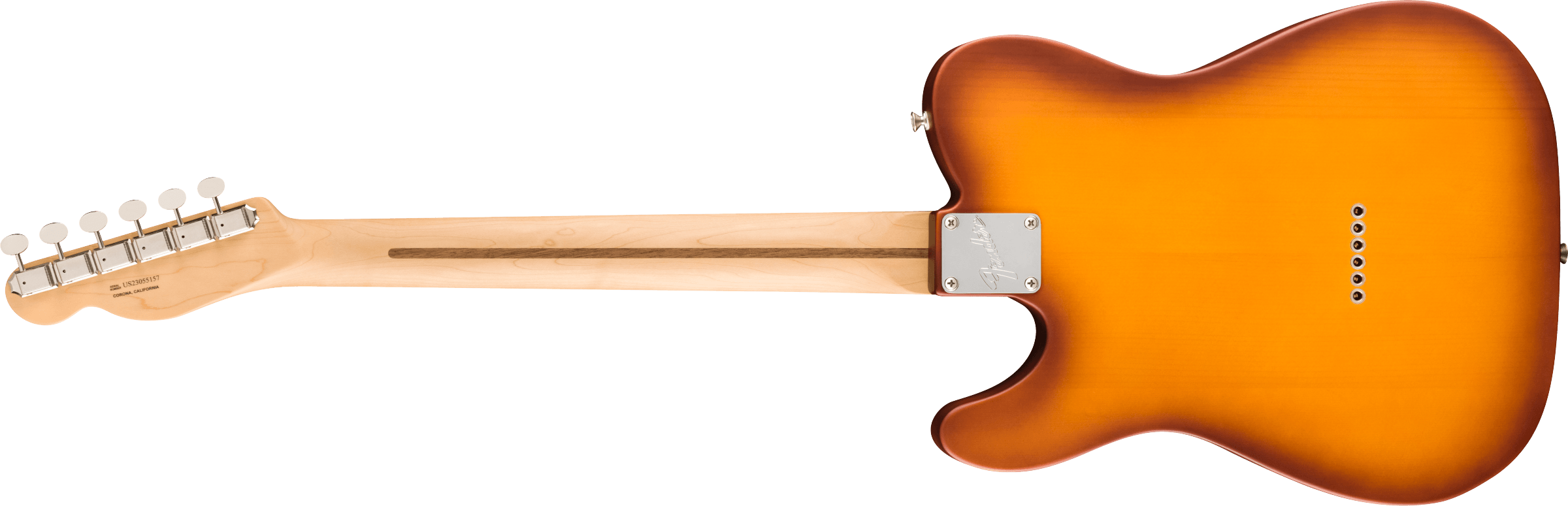 Fender® Limited Edition American Performer Timber Telecaster®, Maple Fingerboard, Honey Burst