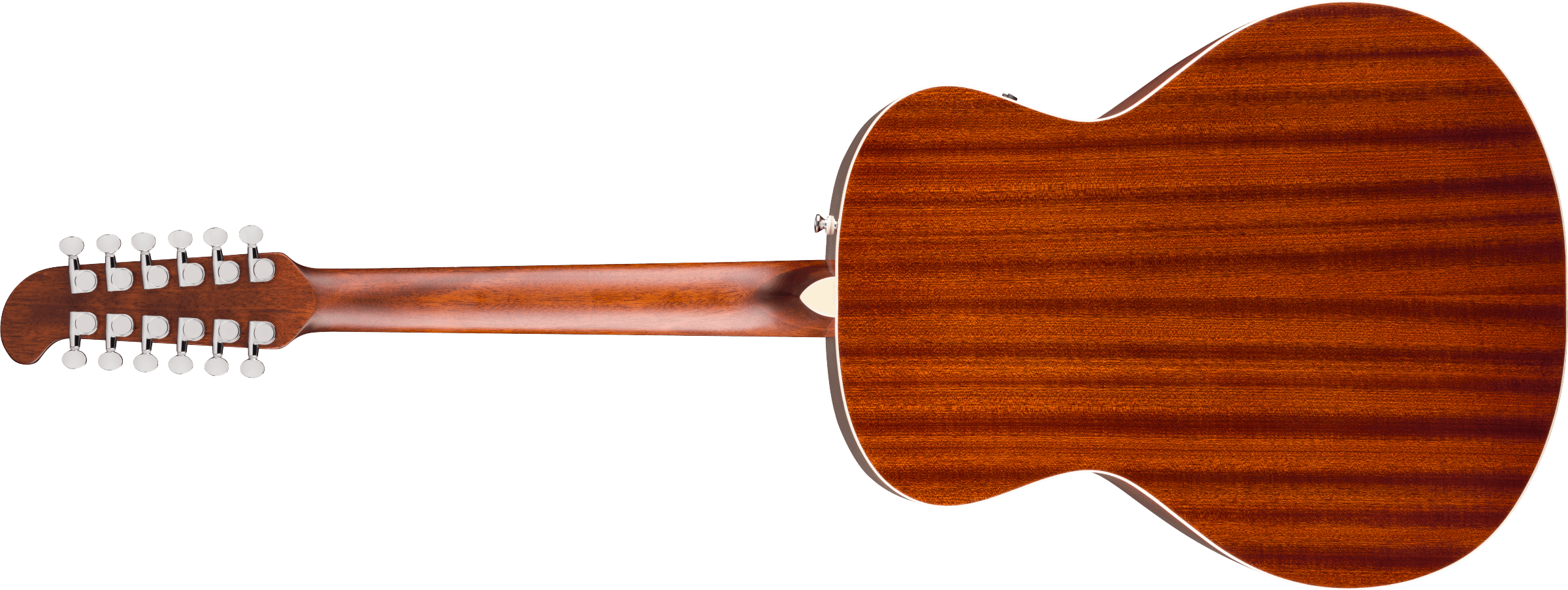 Fender® California Deluxe Villager™ E, Walnut Fingerboard, Black