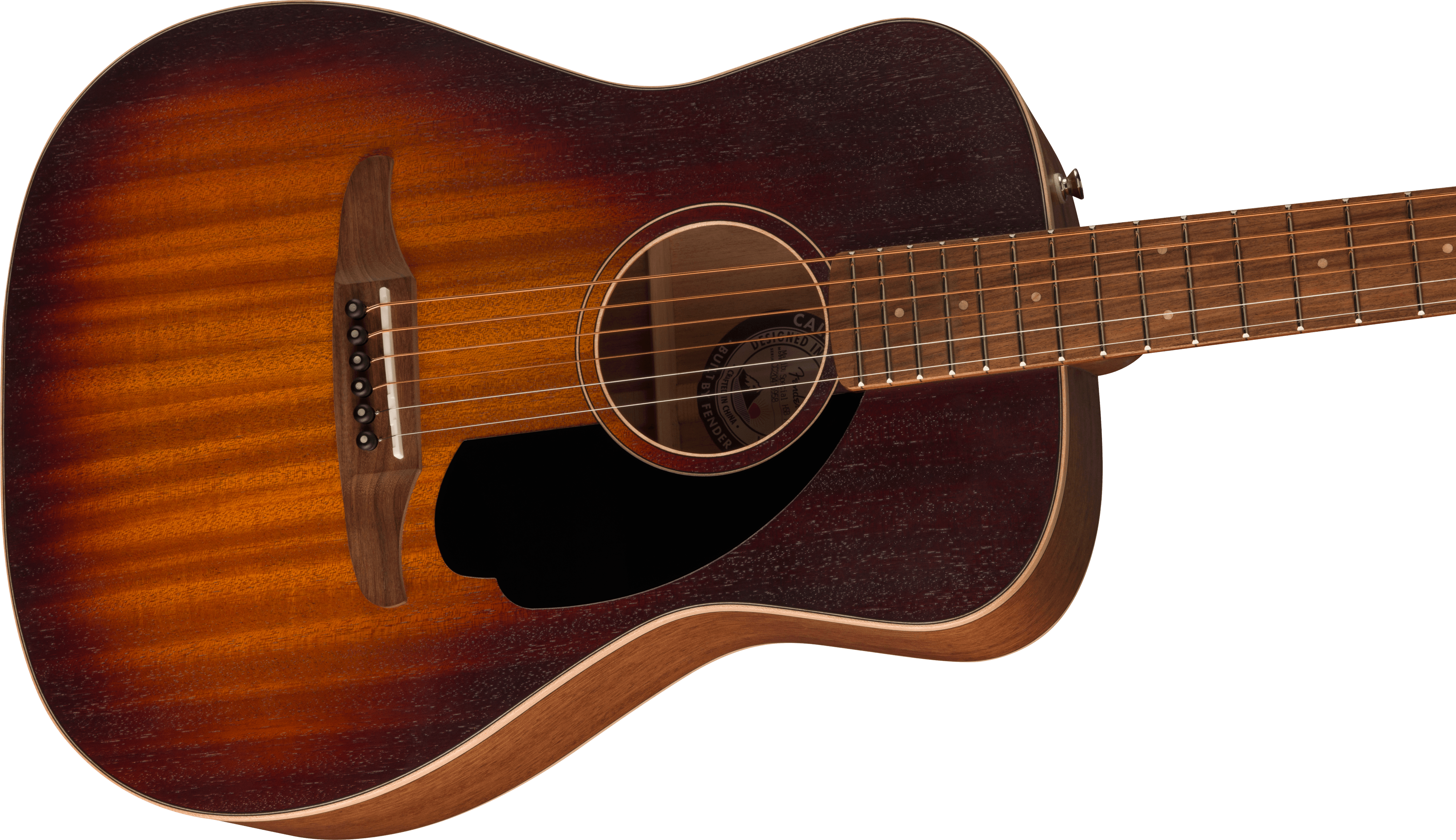 Fender® Malibu Special, Pau Ferro Fingerboard, Black Pickguard, Honey Burst