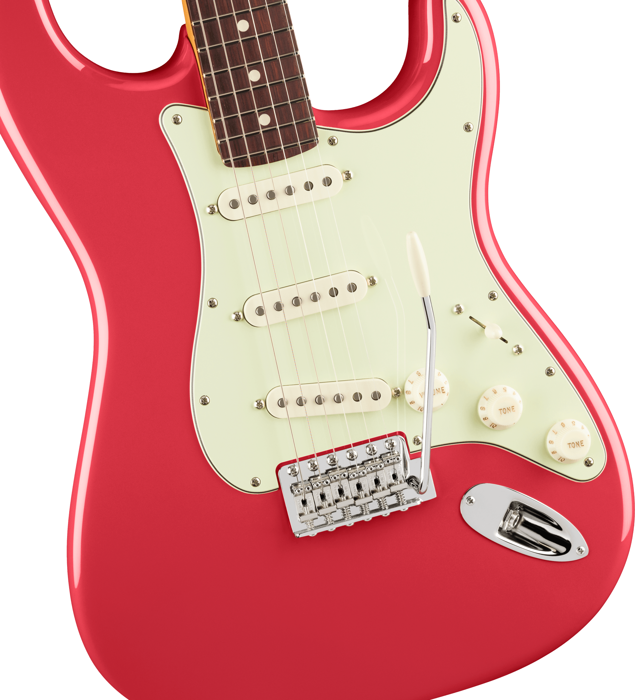 Fender® American Professional Classic Stratocaster®, Rosewood Fingerboard, Faded Dakota Red