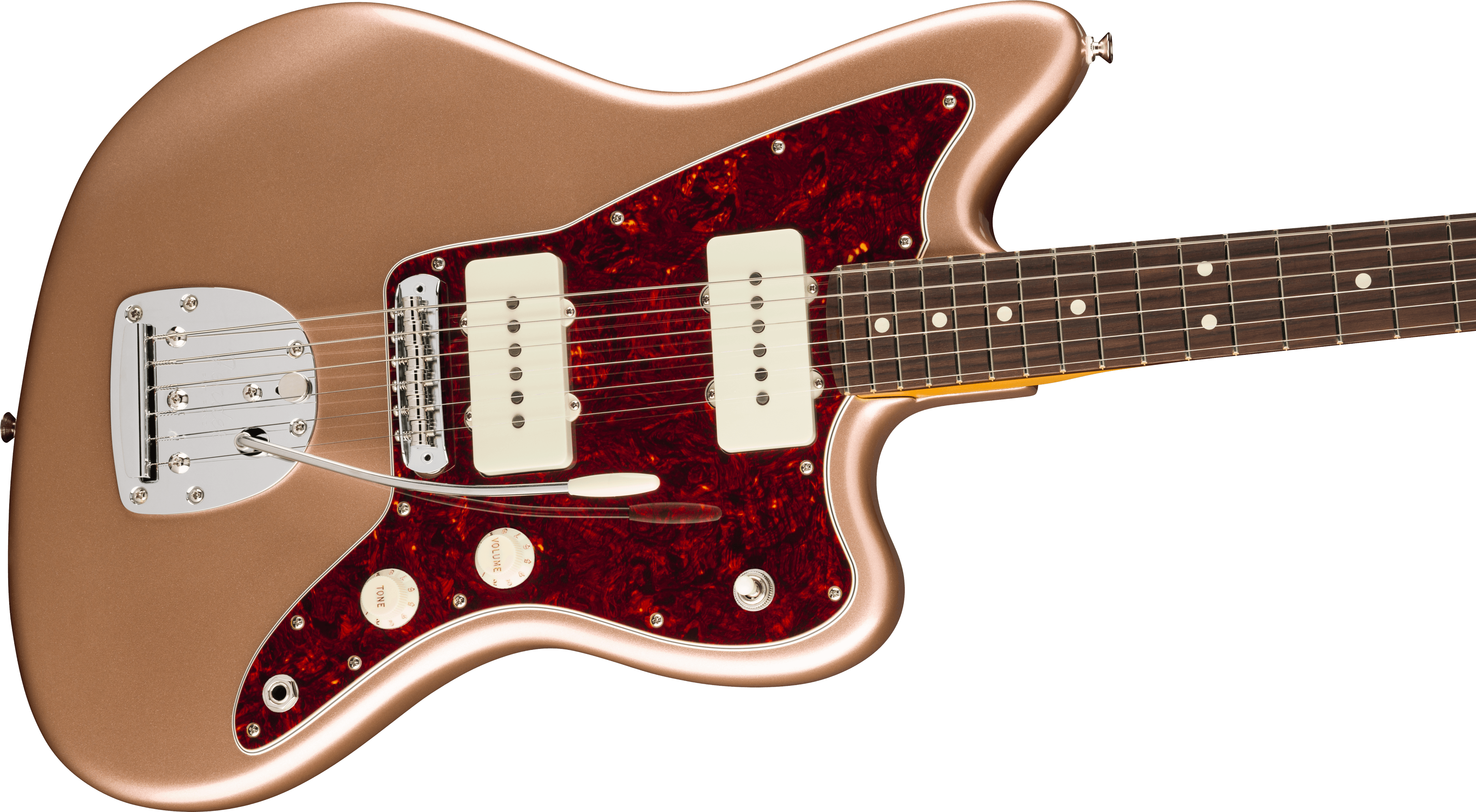 Fender® American Professional Classic Jazzmaster®, Rosewood Fingerboard, Faded Firemist Gold