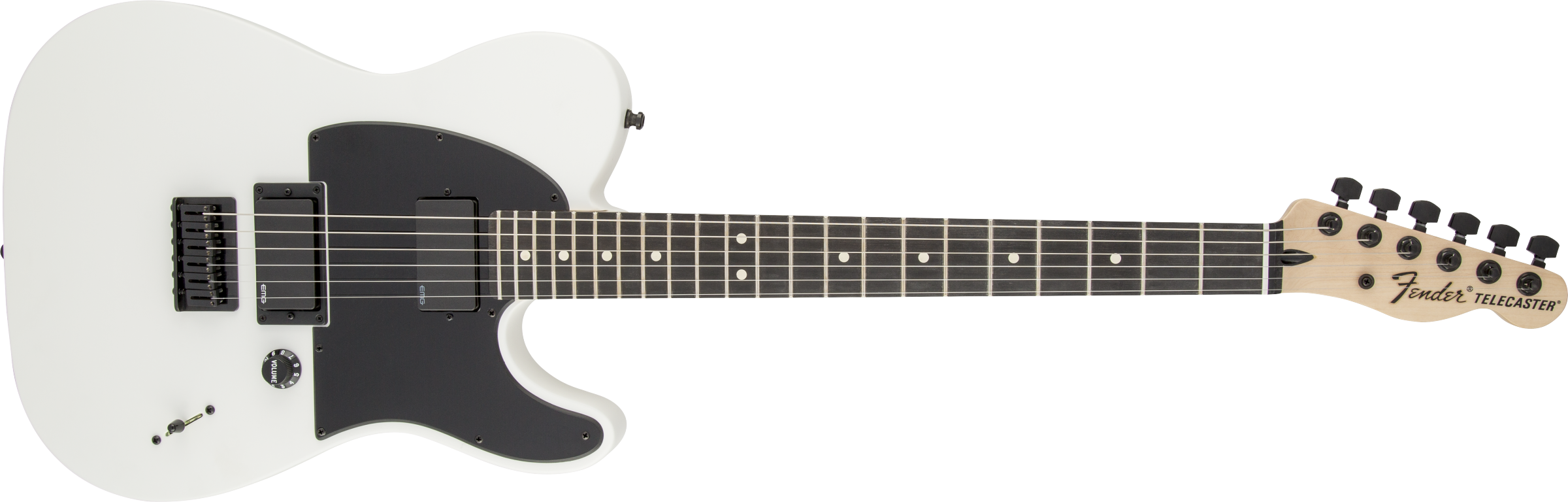 Fender® Jim Root Telecaster®, Ebony Fingerboard, Flat White