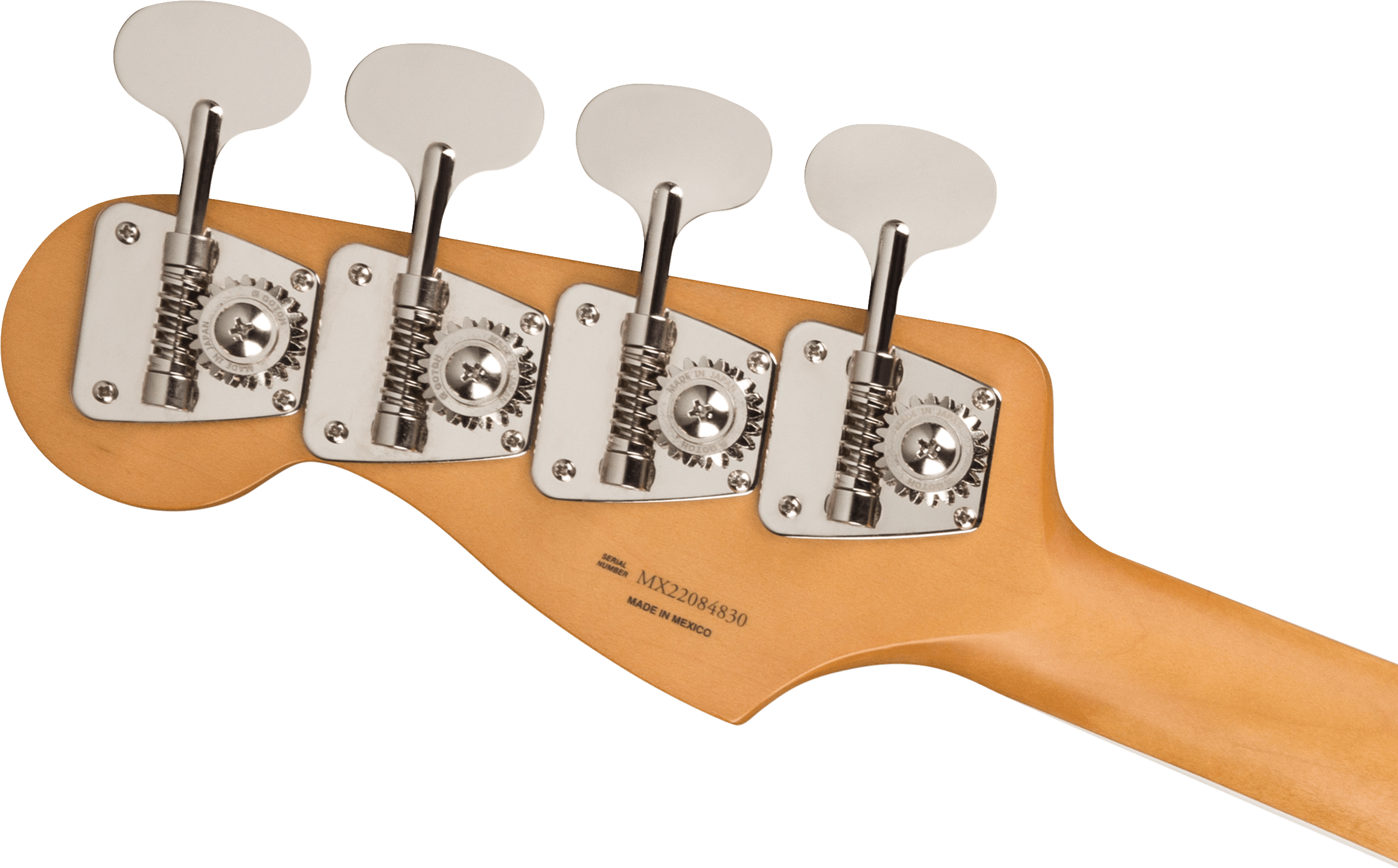 Fender® Gold Foil Jazz Bass®, Ebony Fingerboard, 2-Color Sunburst