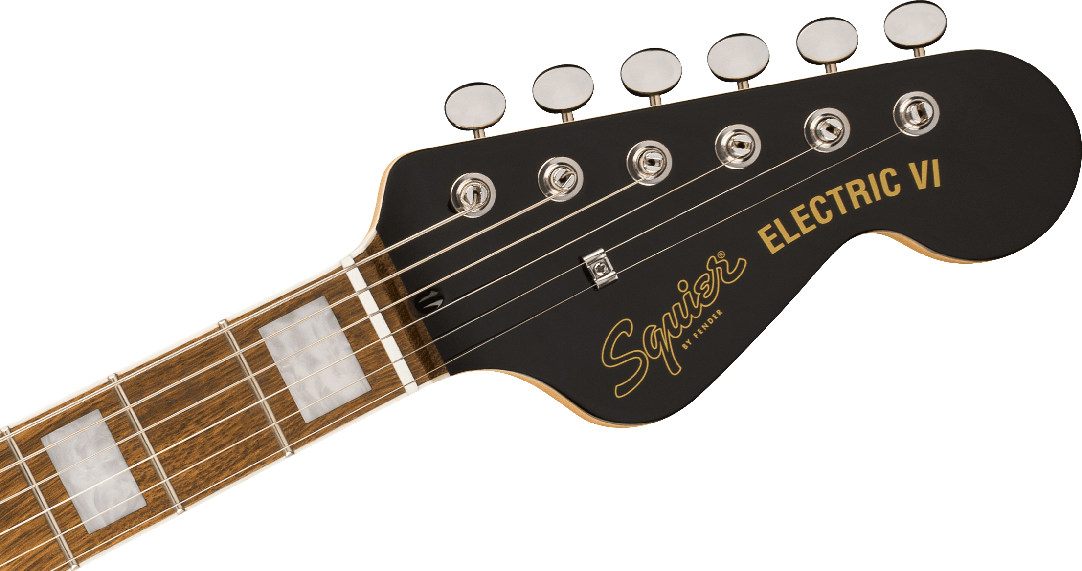 Squier® Paranormal Electric VI, Laurel Fingerboard, Parchment Pickguard, 3-Color Sunburst