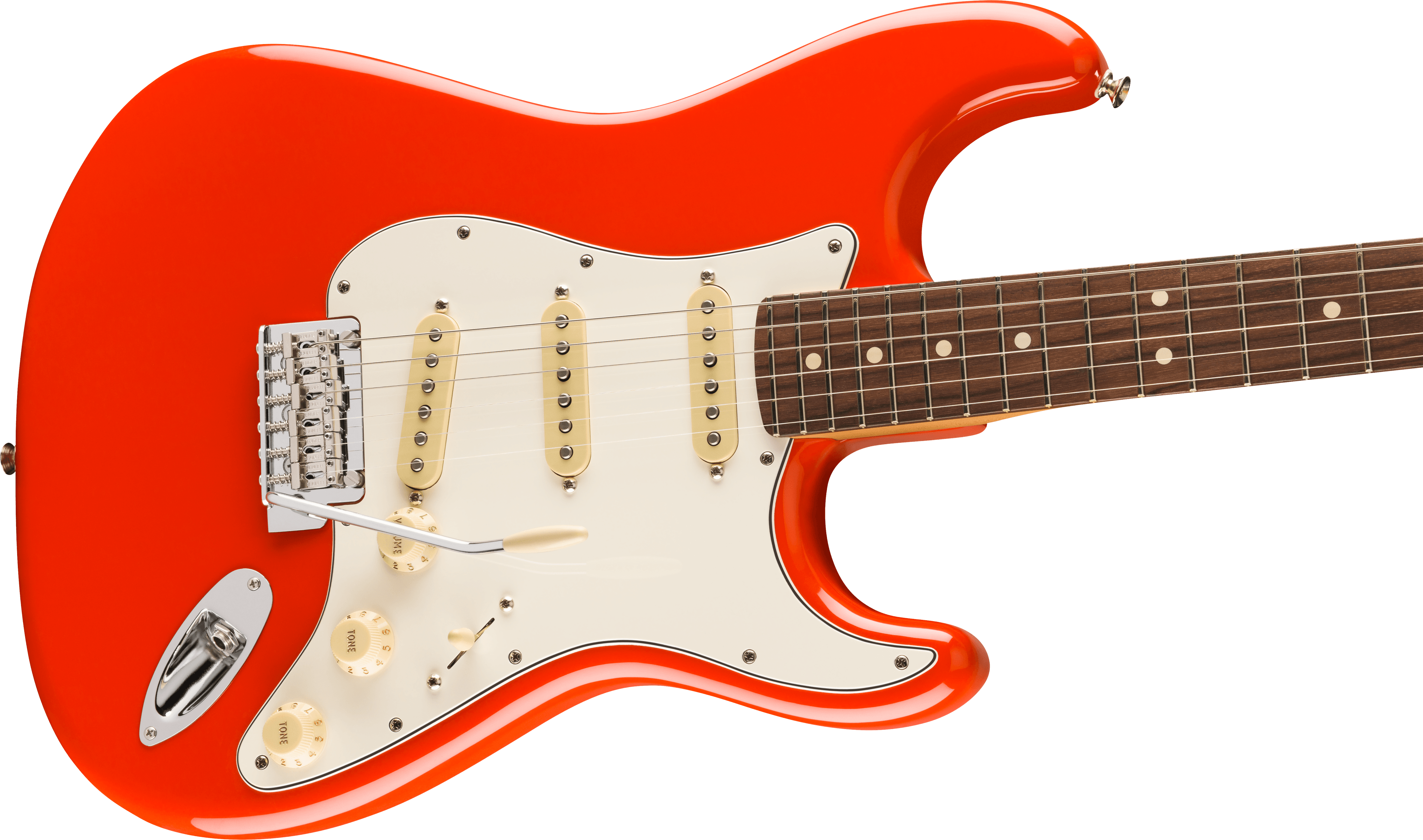 Fender® Player II Stratocaster®, Rosewood Fingerboard, Coral Red