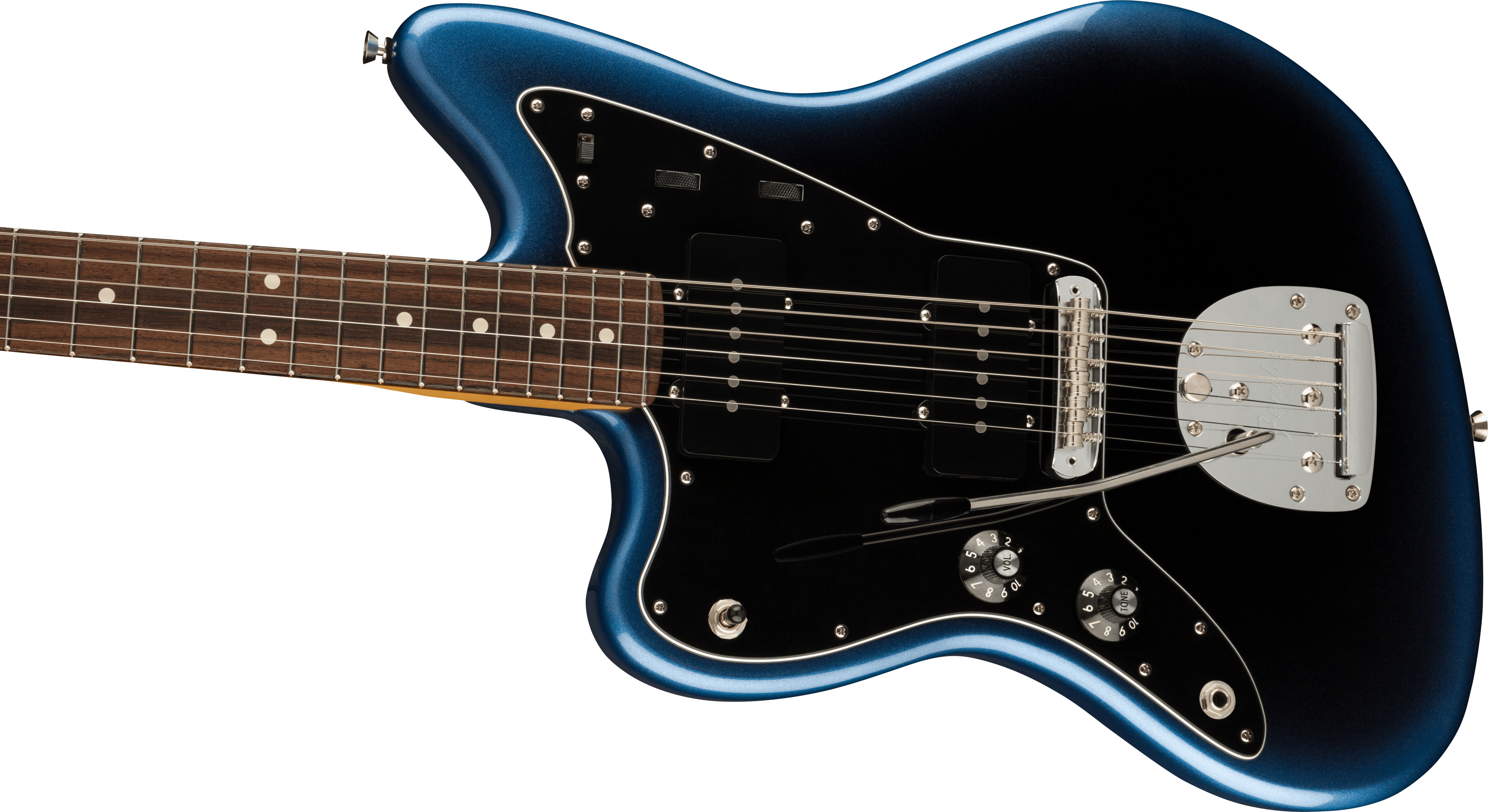 Fender® American Professional II Jazzmaster® Left-Hand, Rosewood Fingerboard, Dark Night