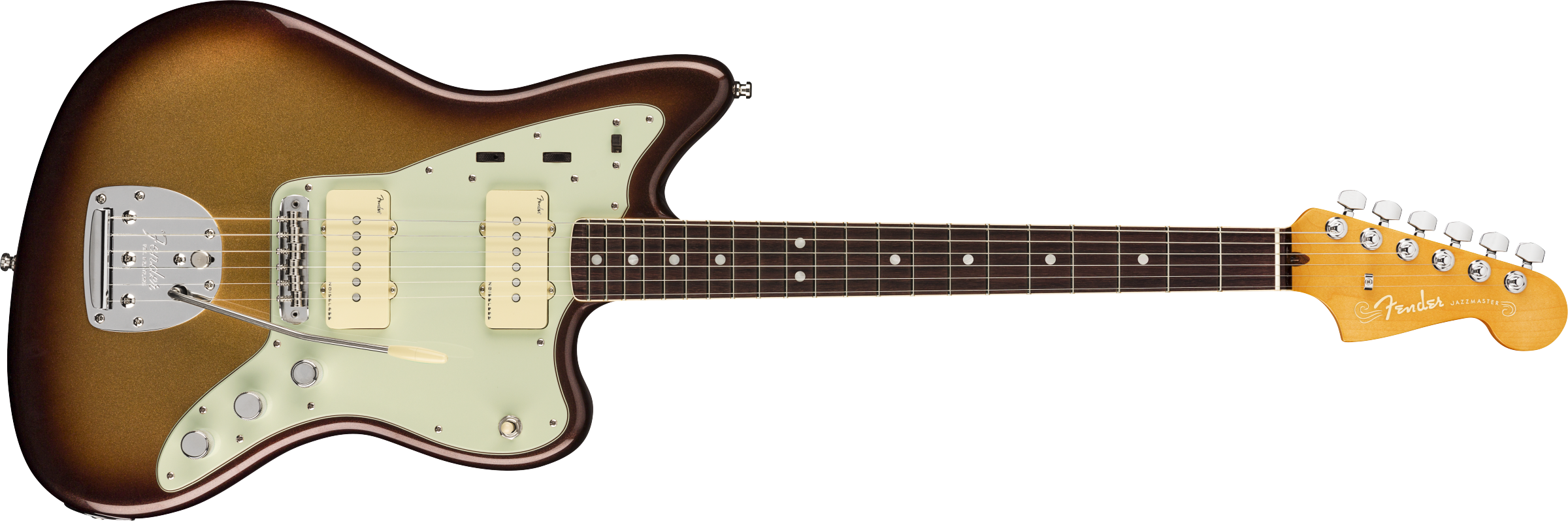 Fender® American Ultra Jazzmaster®, Rosewood Fingerboard, Mocha Burst